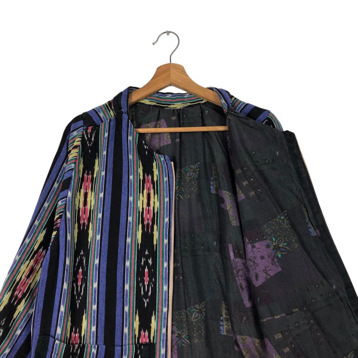 Japanese Brand Vintage Zipper Knit Zipper Jacket Unknown Brand Coogi Style Size US M / EU 48-50 / 2 - 13 Thumbnail