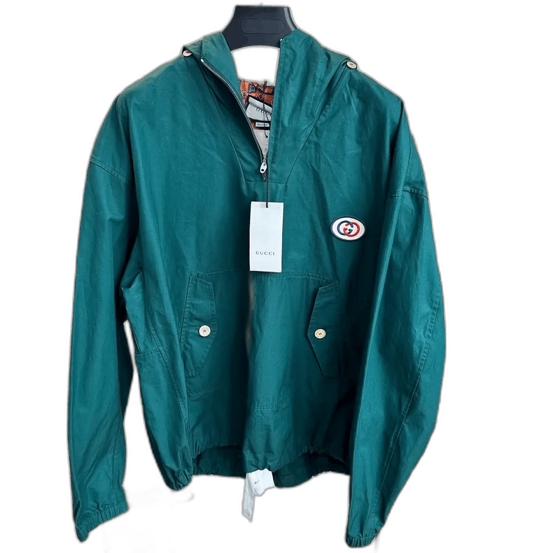 Gucci Gucci HalfZip Hiking Jacket with Double G Logo-2505 Size L / US 10 / IT 46 - 1 Thumbnail