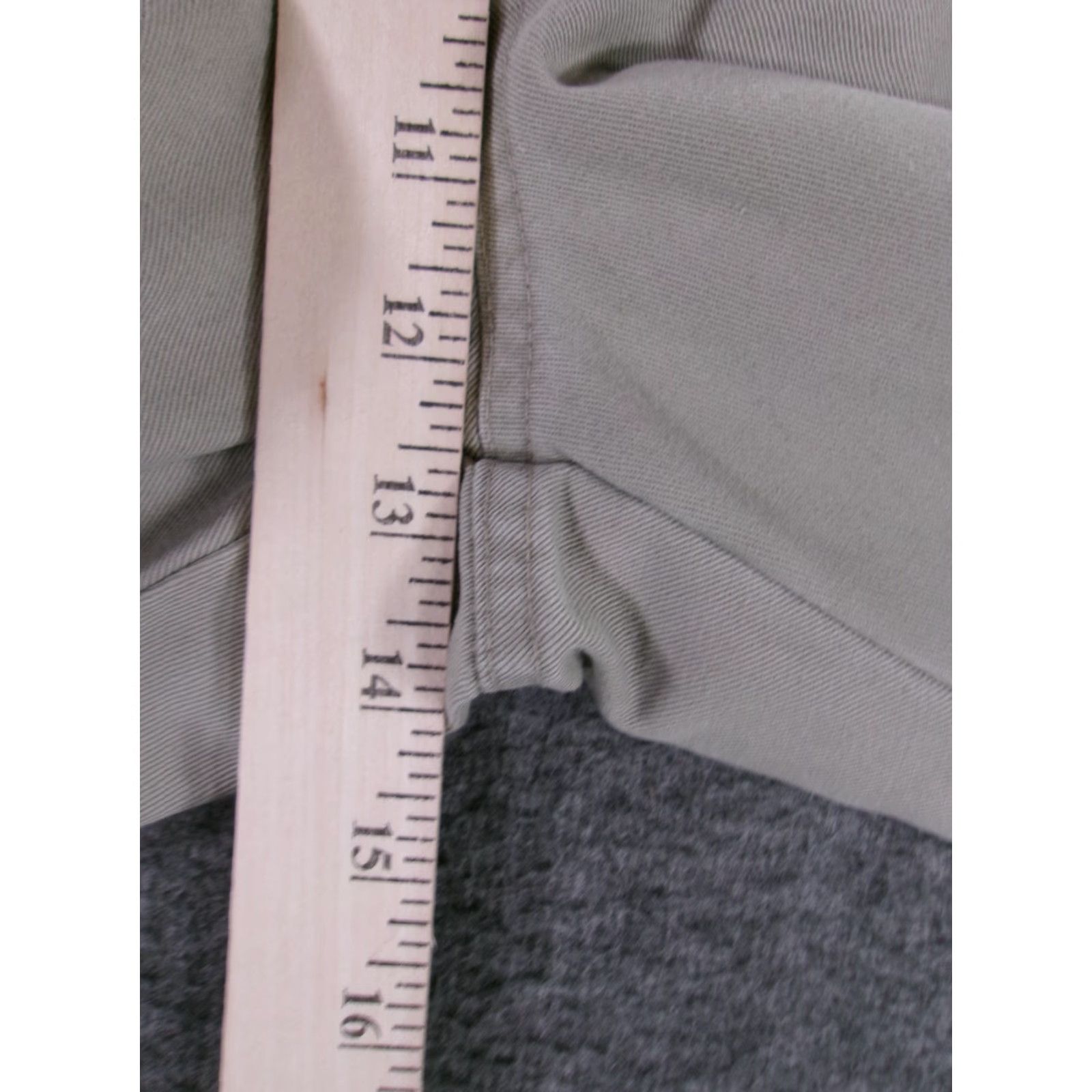 Haggar Haggar Classic Chino Pants Men's 34X30 Brown Straight Leg Cotton Business Workwear Size US 34 / EU 50 - 5 Thumbnail