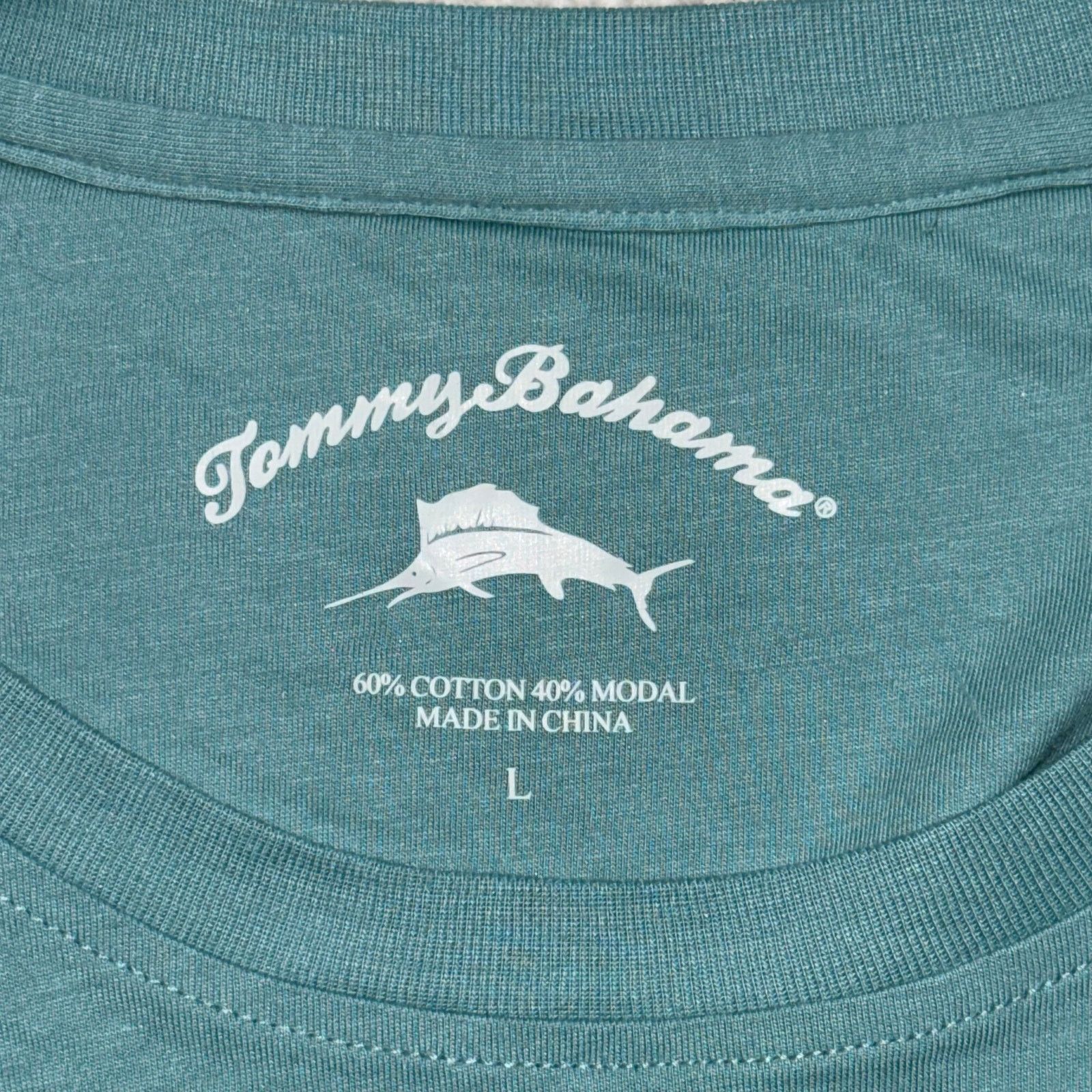 Tommy Bahama Tommy Bahama Cotton Modal Knit Tee | Sz L, NWT Size US L / EU 52-54 / 3 - 5 Thumbnail