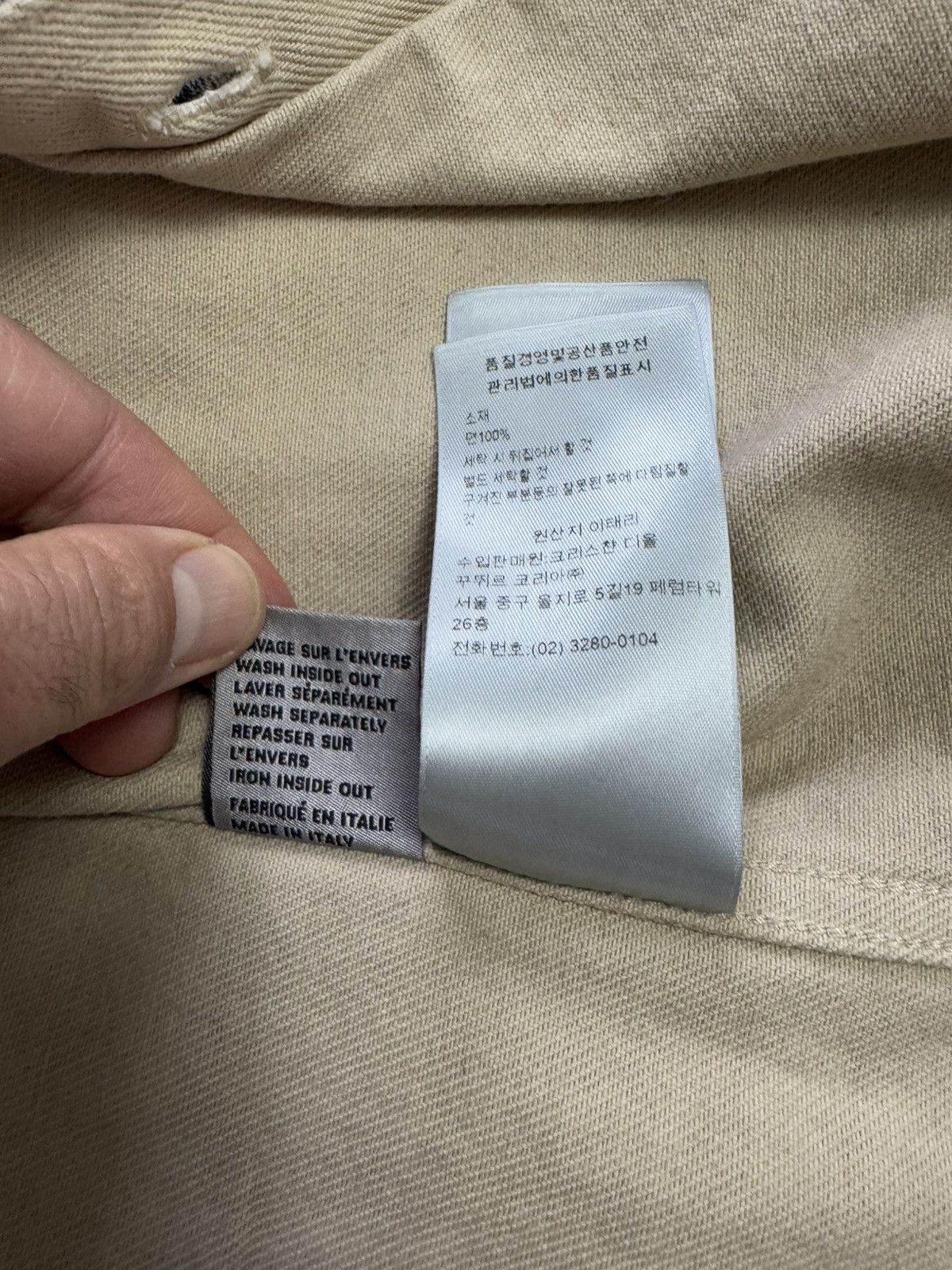 Dior DIOR overshirt SIZE 38 SEE REAL TAPE MEASUREMENTS IN PHOTOS Size US M / EU 48-50 / 2 - 13 Thumbnail