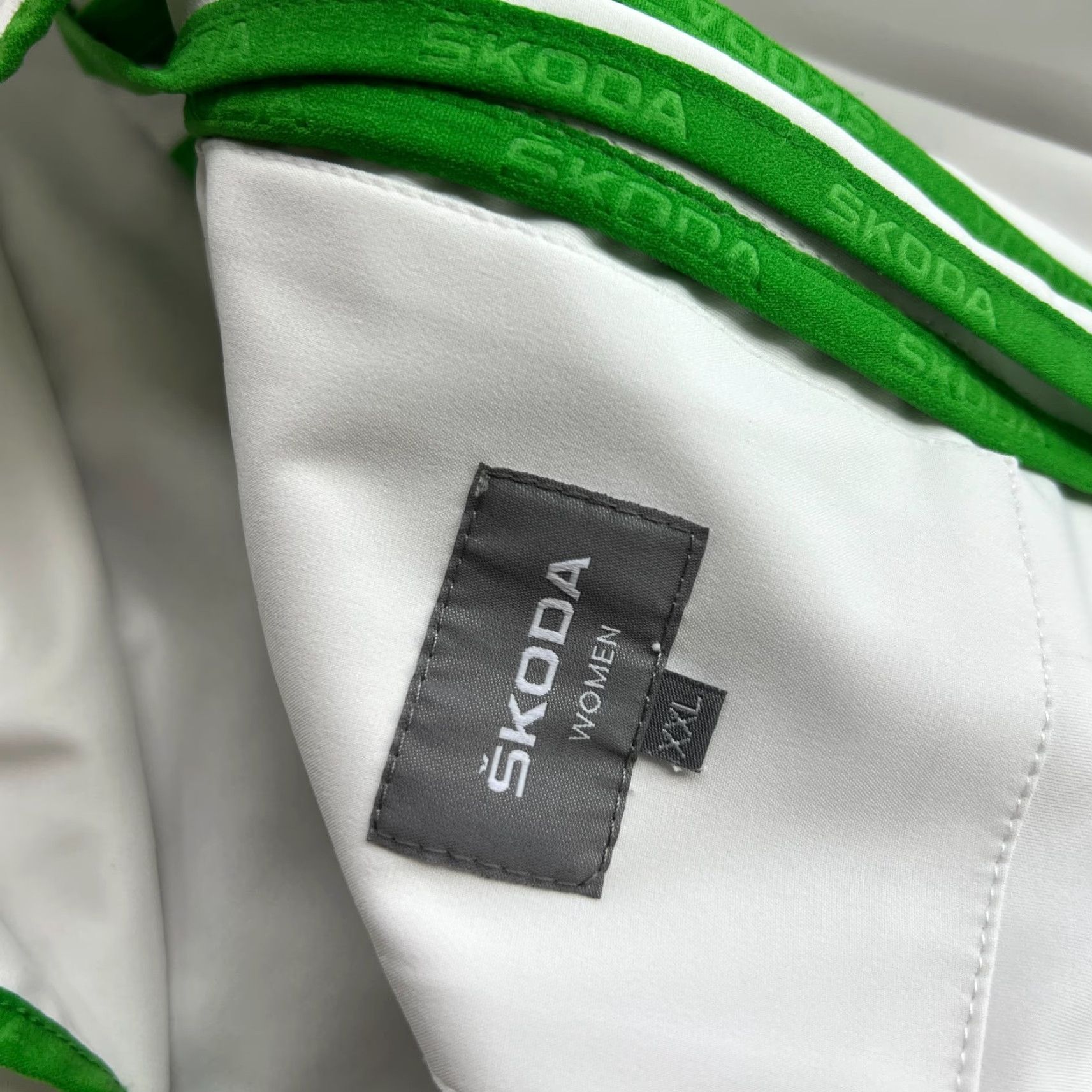 Vintage Skoda Ice Hockey World Championship Denmark 2018 Womens Jacket 2XL Hooded White Size XXL / US 16-18 / IT 52-54 - 6 Thumbnail