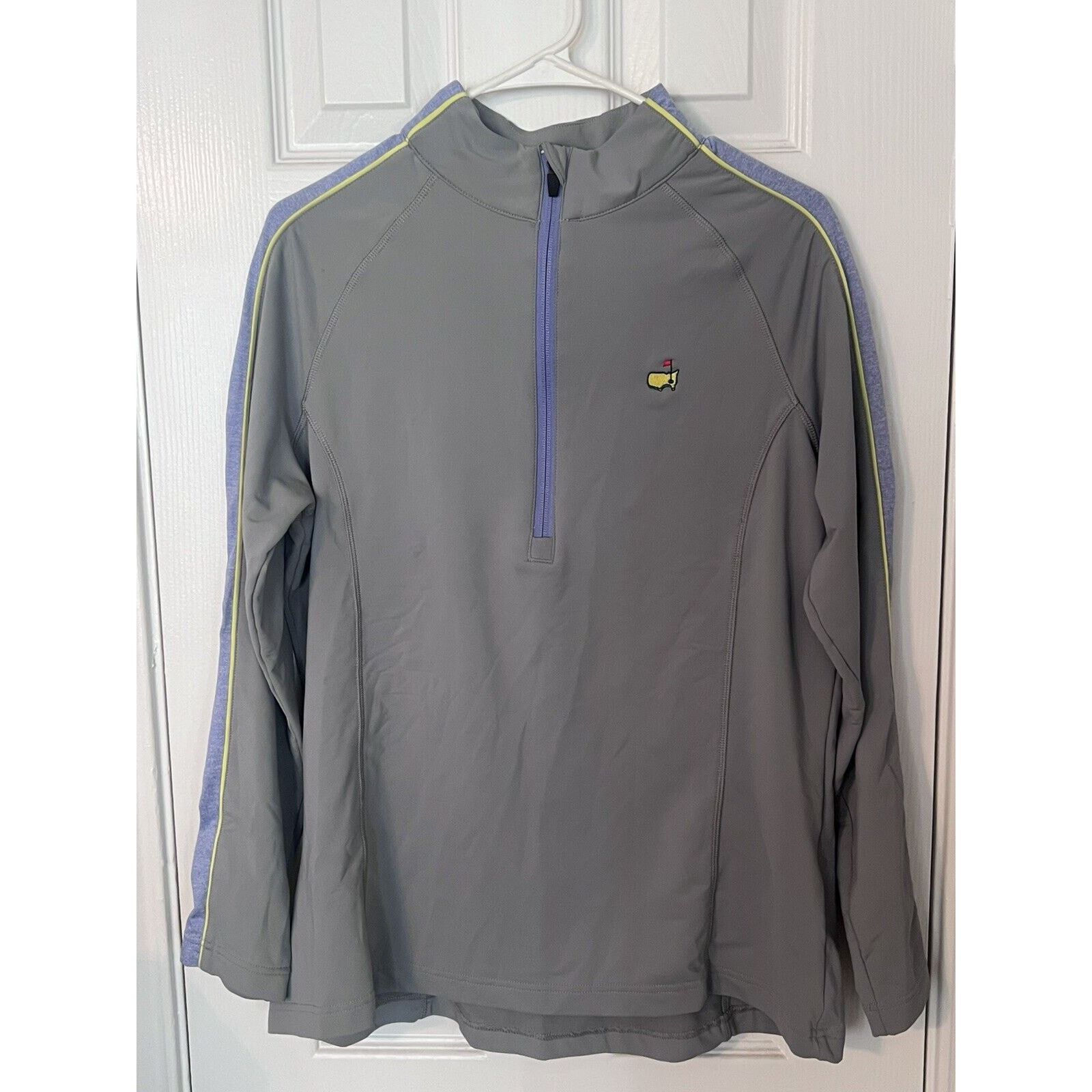 Peter Millar Magnolia Lane Master's Lavender 1/4-Zip Performance Jacket Size L / US 10 / IT 46 - 1 Thumbnail
