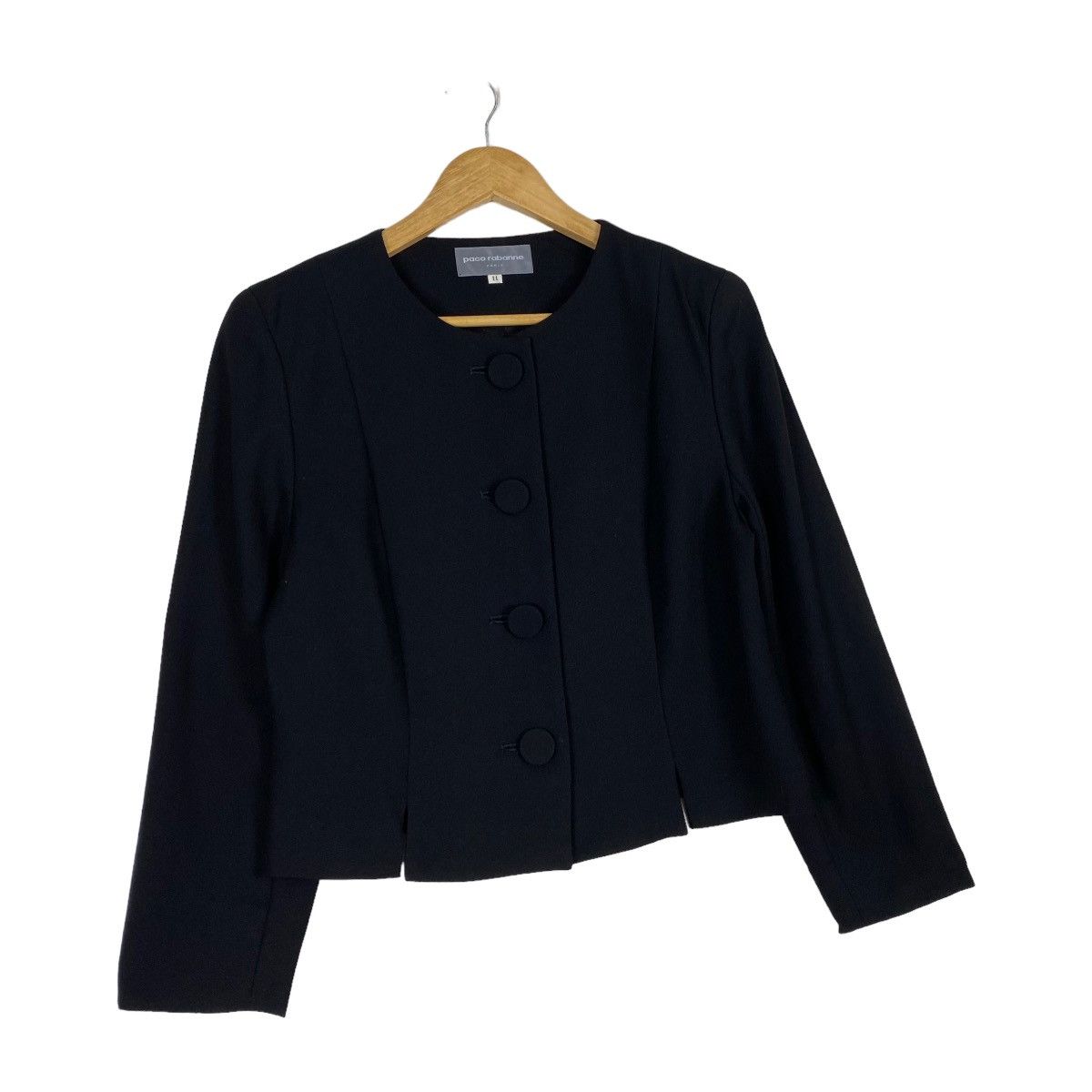 Designer × Paco Rabanne Paco Rabanne cropped jacket Size S / US 4 / IT 40 - 3 Thumbnail