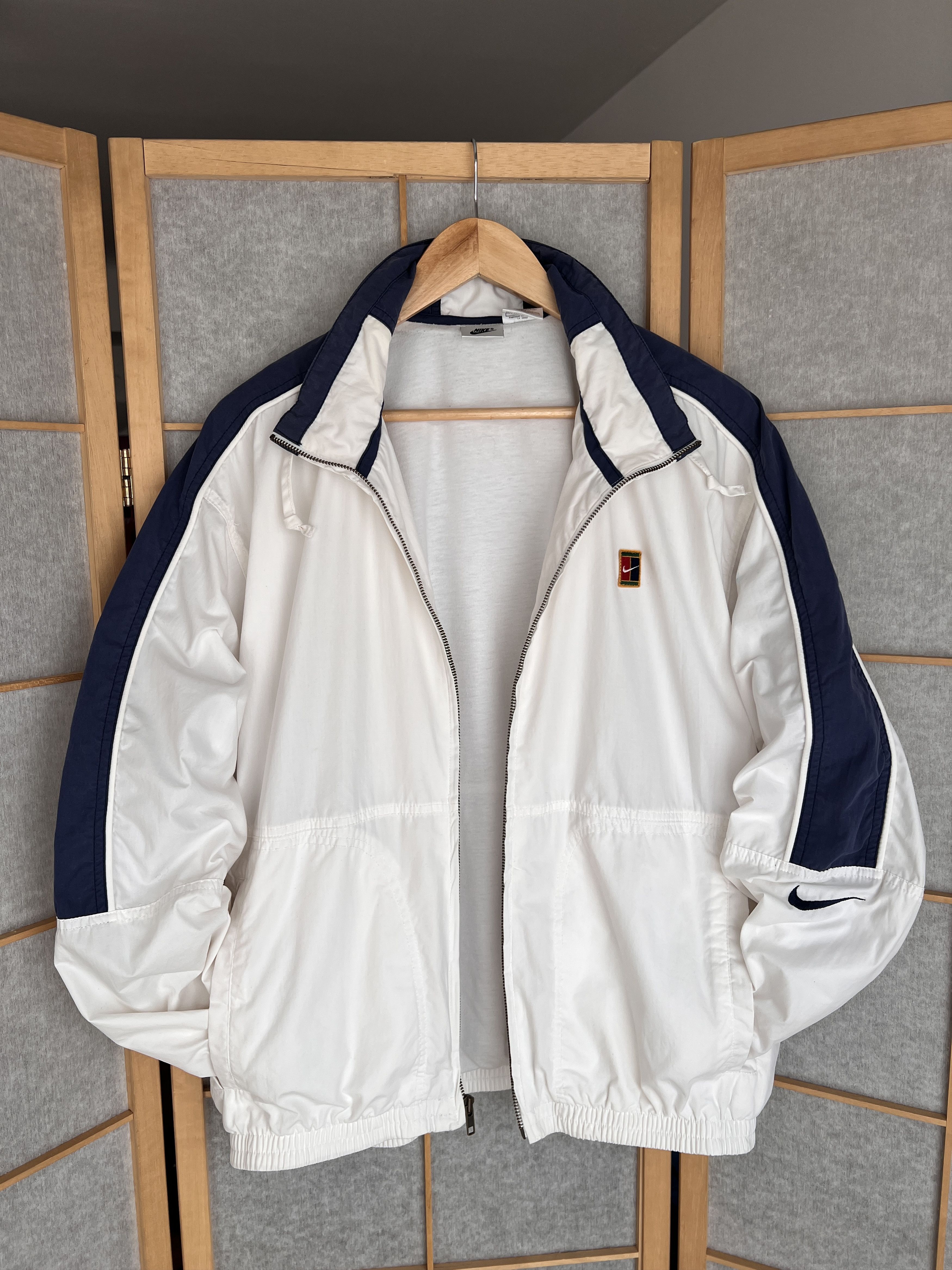 Nike Archive! Nike Court jacket vintage 90s tennis agassi oregon Size US M / EU 48-50 / 2 - 20 Thumbnail