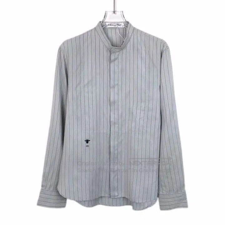 Dior christian dior light blue striped long sleeve shirt. Size US S / EU 44-46 / 1 - 1 Thumbnail