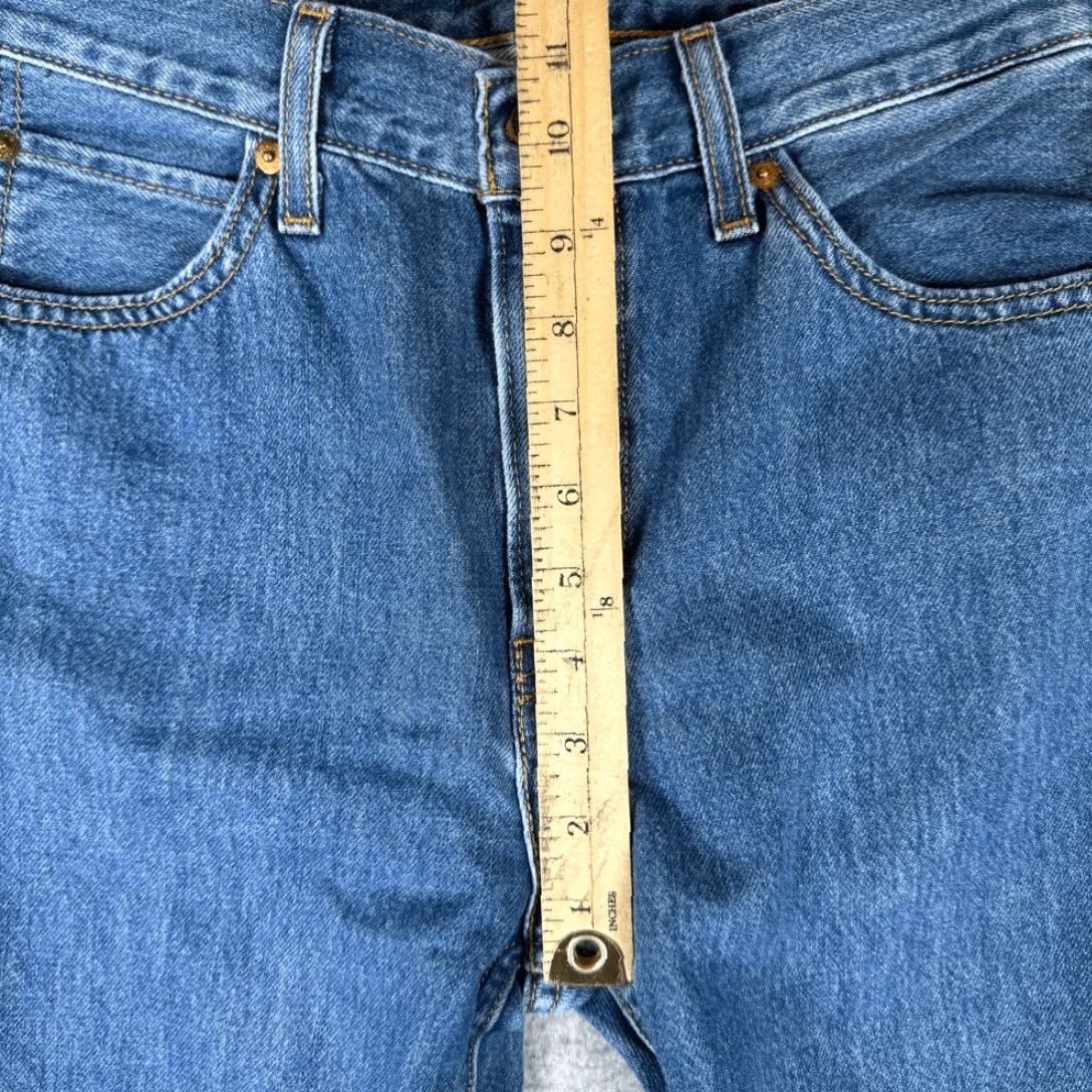 Levi's Levi's Premium Jeans Womens 26x32 Straight Leg Denim High Rise Cotton Blue Modern Straight Women 26 32 Blue Denim (Pre-owned) Size 26" / US 2 / IT 38 - 4 Thumbnail