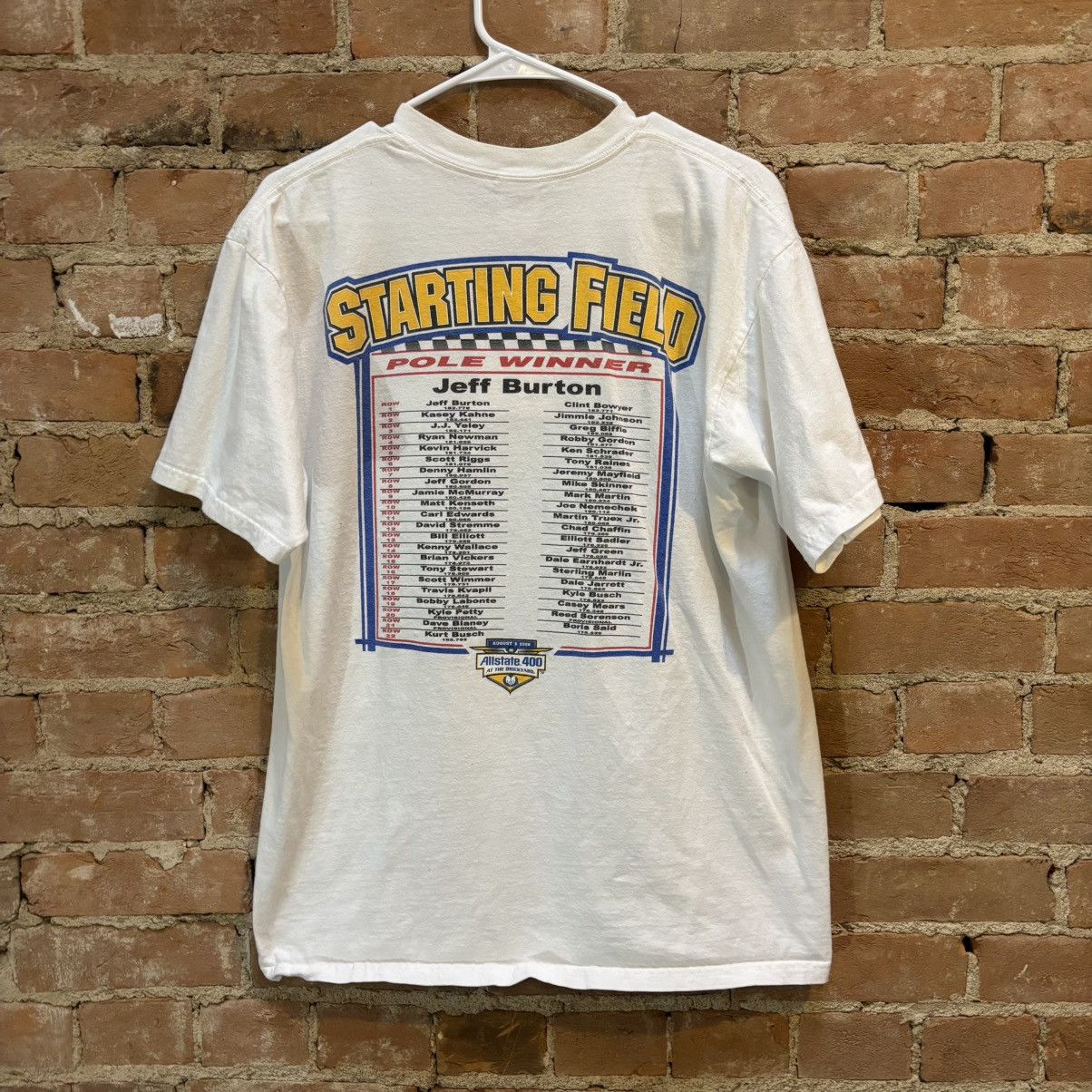 NASCAR $80 2006 Allstate 400 NASCAR Big Print Racing Tshirt Size US L / EU 52-54 / 3 - 3 Thumbnail
