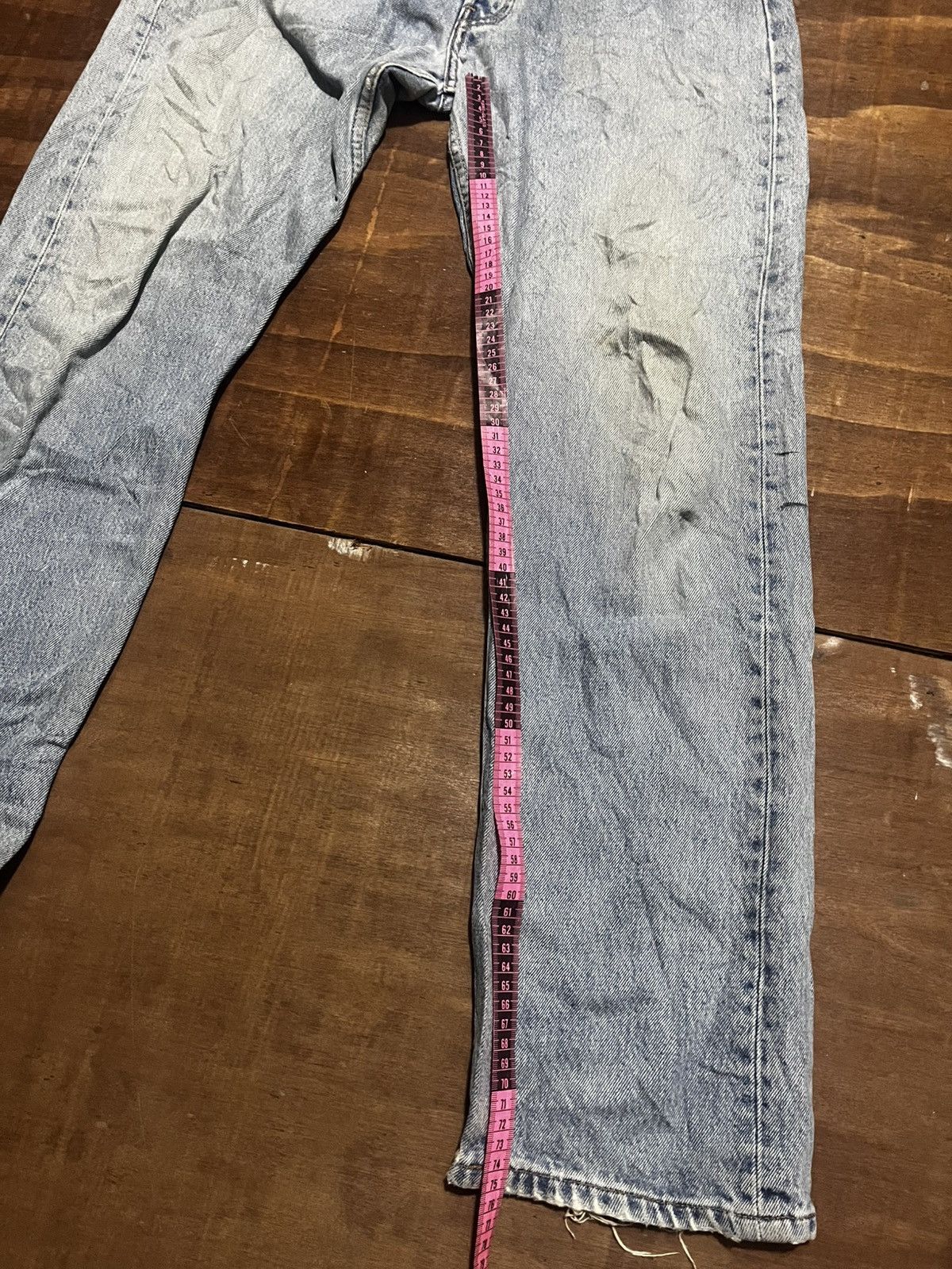 Levi's Vintage Clothing Vintage Levis 501 distressed Size US 32 / EU 48 - 7 Thumbnail