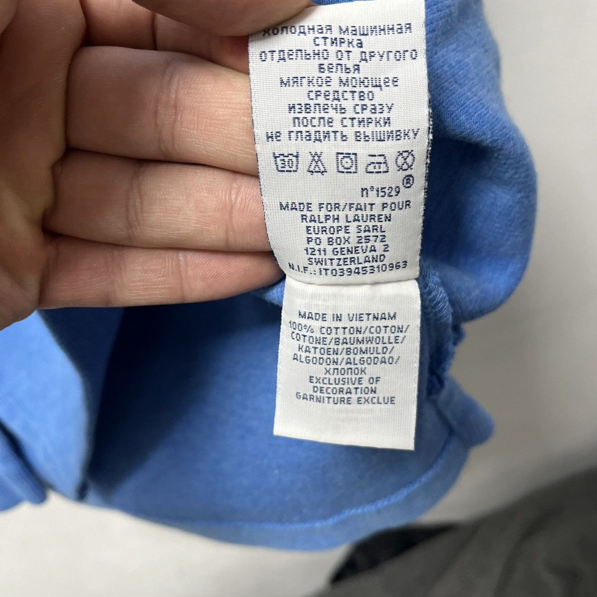 Polo Ralph Lauren Vintage Polo Ralph Lauren 1/3 zip up faded y2k sweatshirt Size US S / EU 44-46 / 1 - 11 Thumbnail