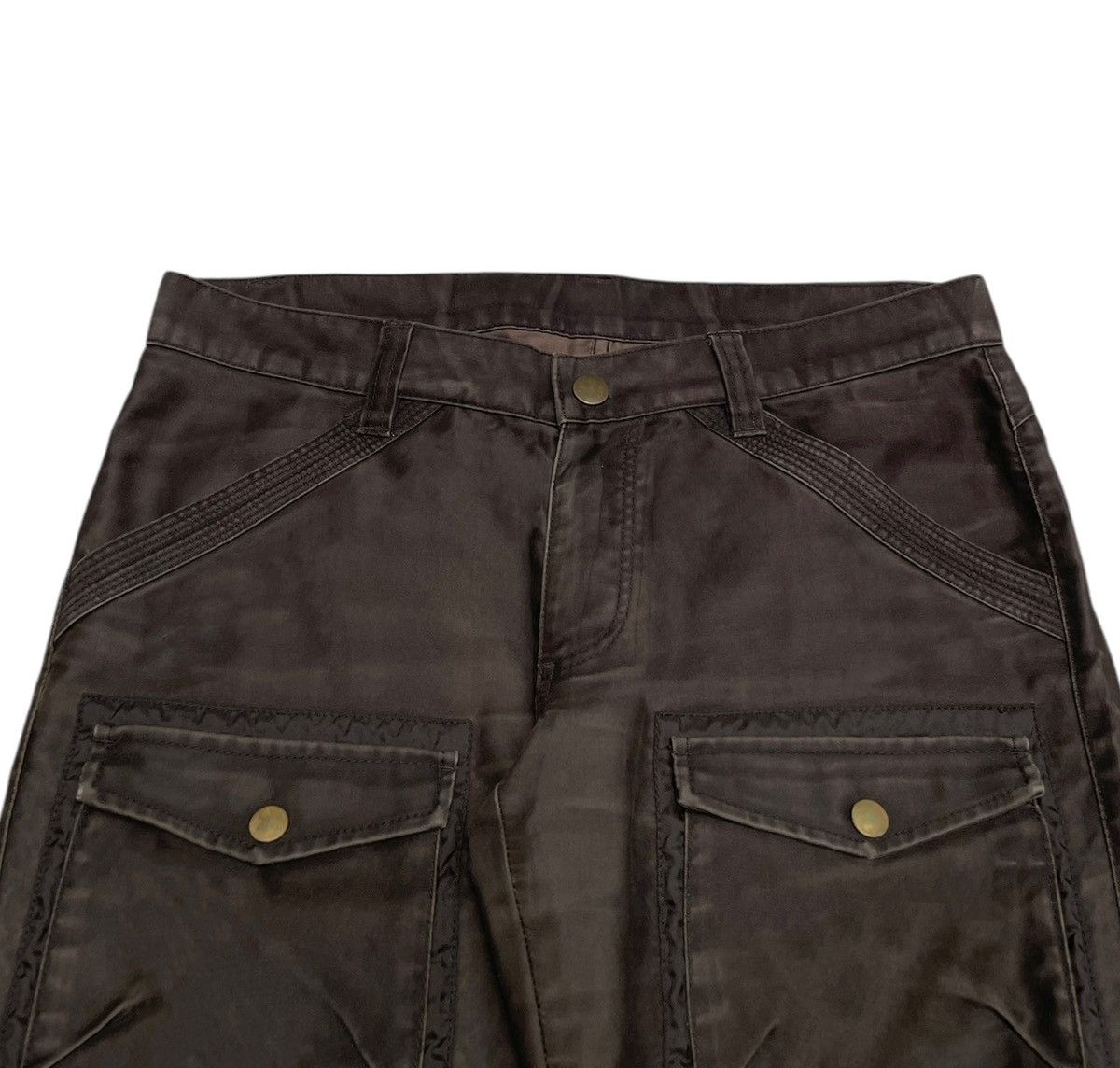 Comme Ca Ism Rare Design Vintage Brand Comme Ca Men Tactical Pants 1990s Size US 33 - 3 Thumbnail