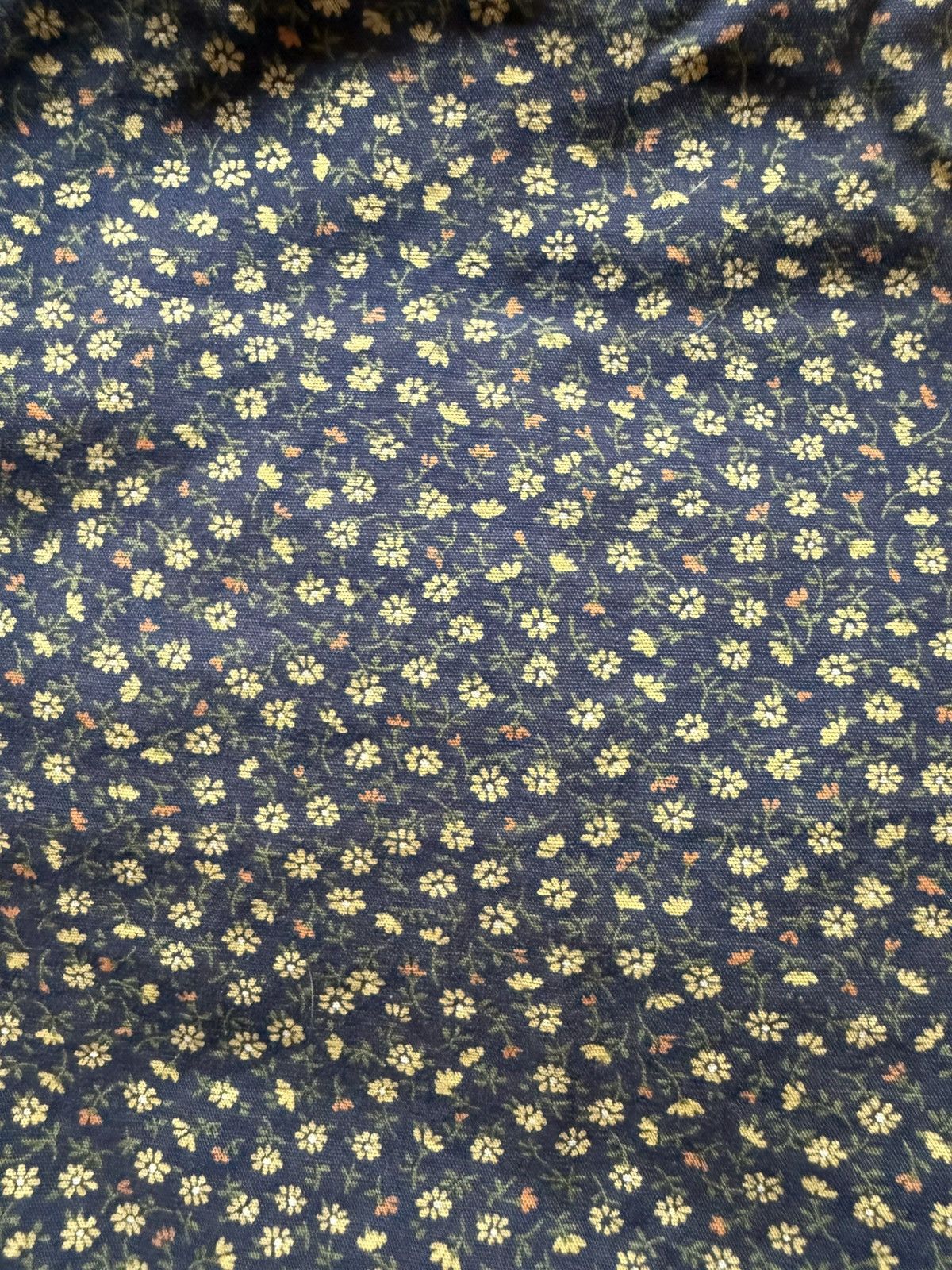 Club Monaco Floral micro-print navy cotton shorts Size US 31 - 3 Thumbnail