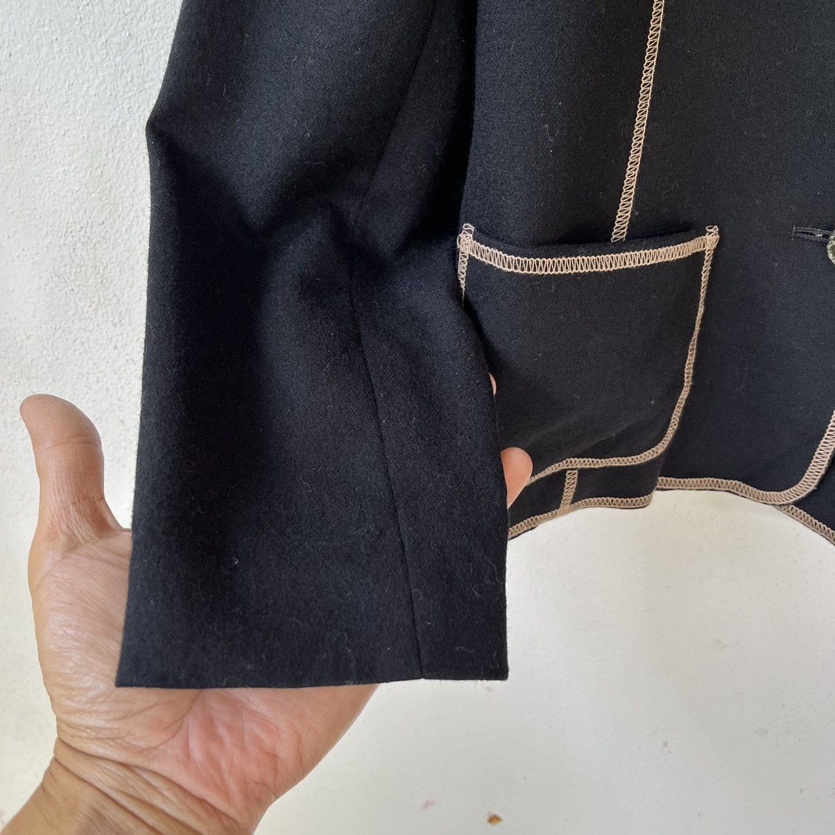 Japanese Brand Yuki Torii Tailored Blazer – Made in Japan Size S / US 4 / IT 40 - 4 Thumbnail