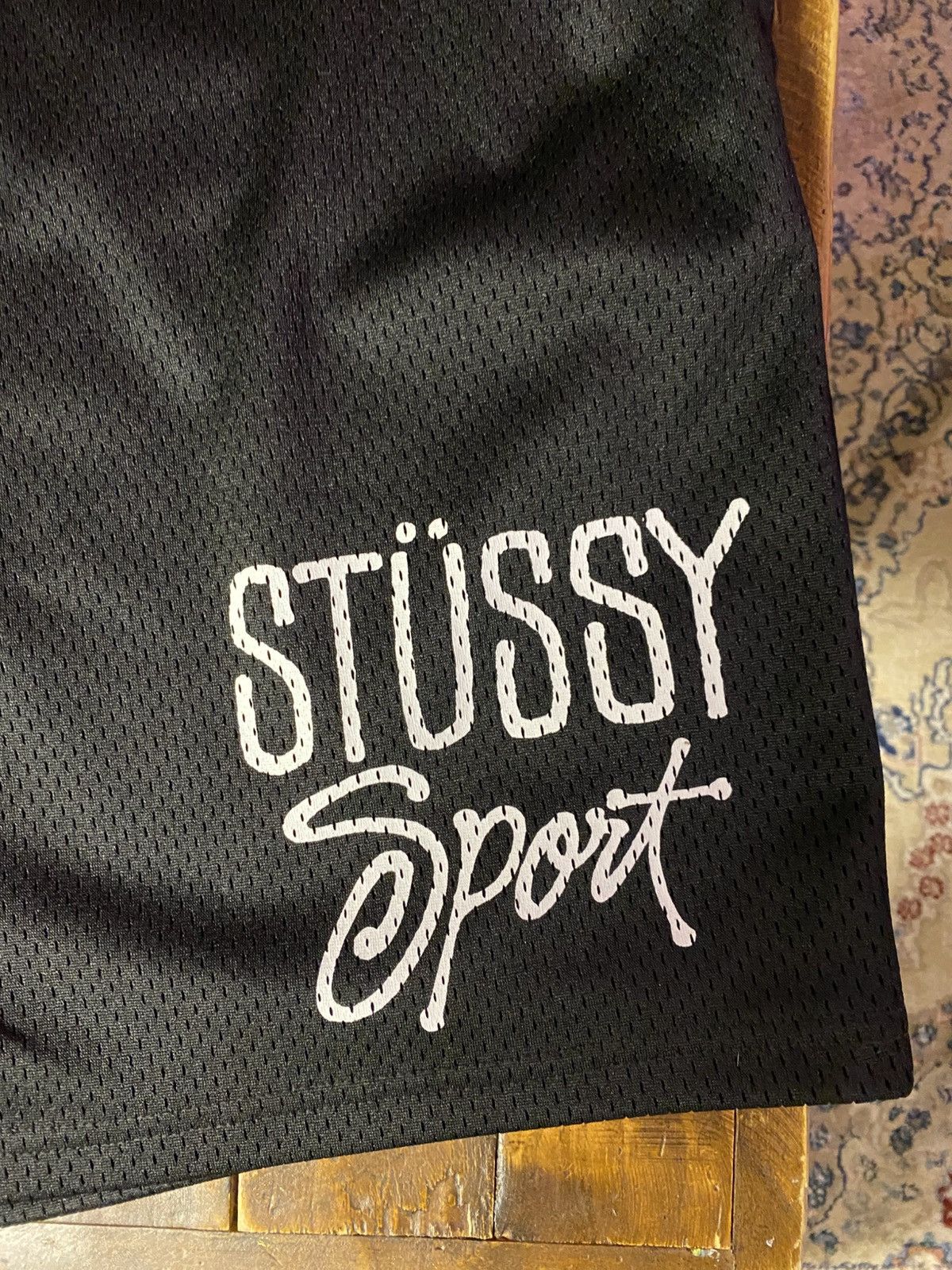 Stussy Mesh Short Sport “Black” Size US 34 / EU 50 - 3 Thumbnail
