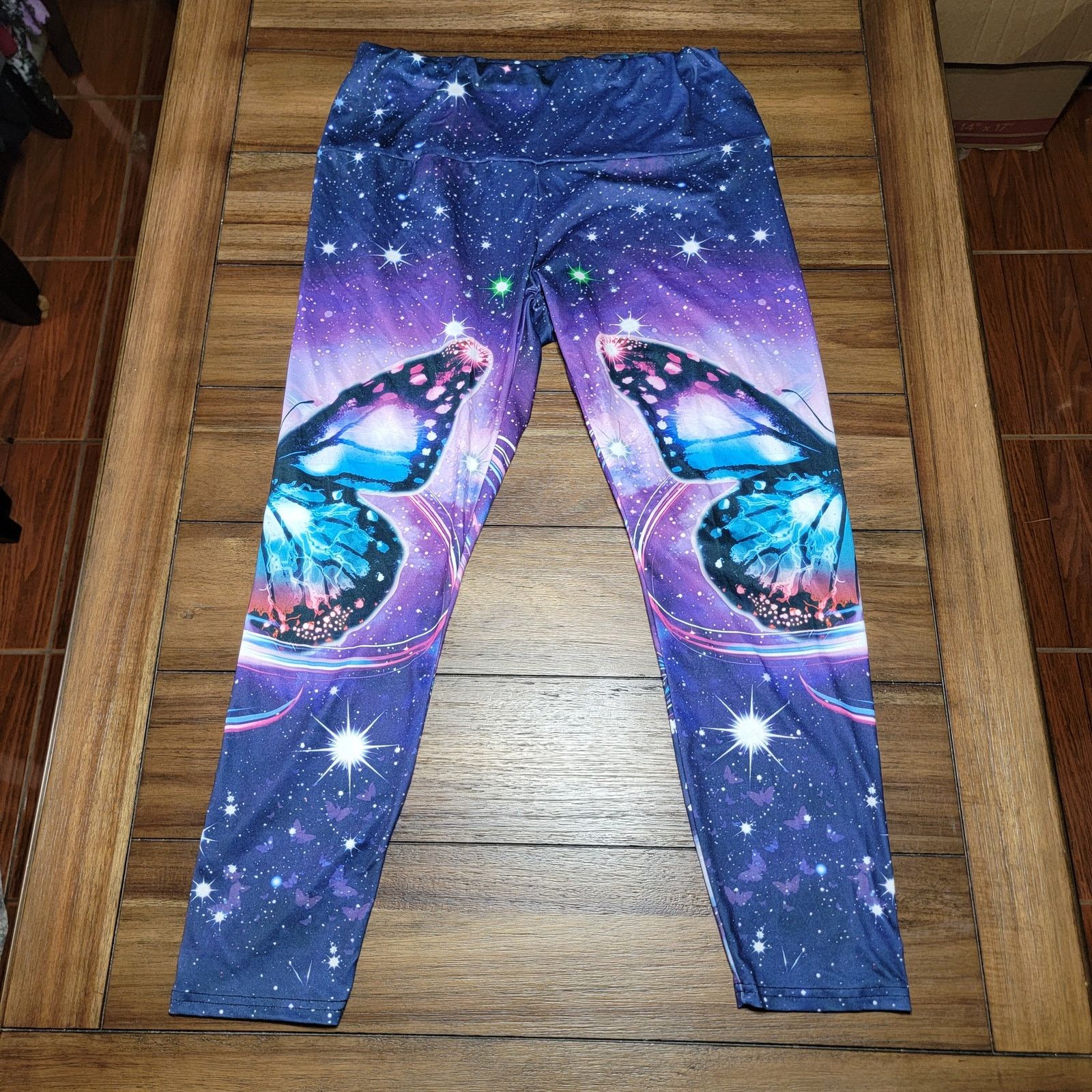 Other Cosmic Butterflies Leggings - Size 2XL Size 32" / US 10 / IT 46 - 1 Thumbnail