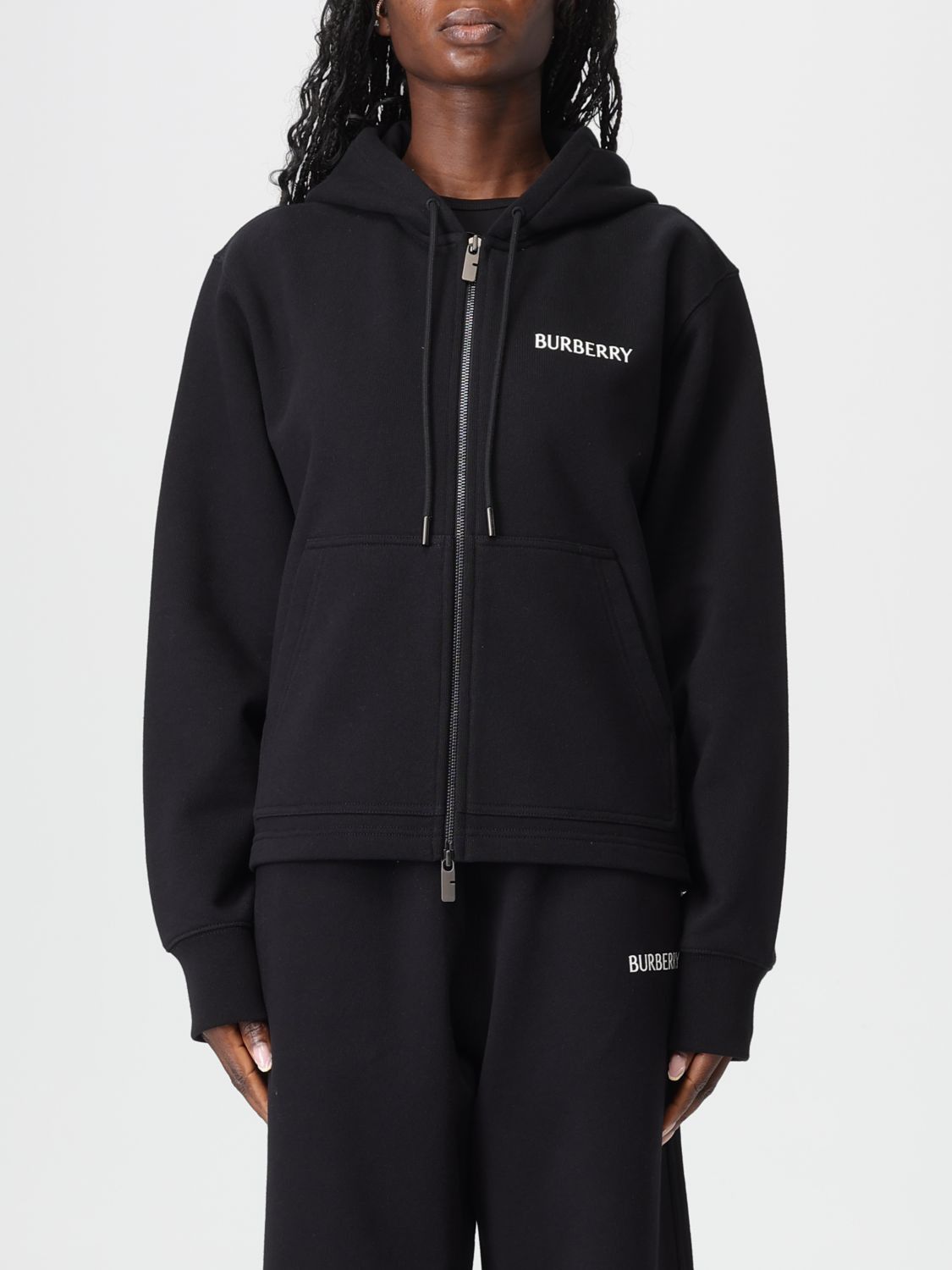 Burberry Sweatshirt Woman Black