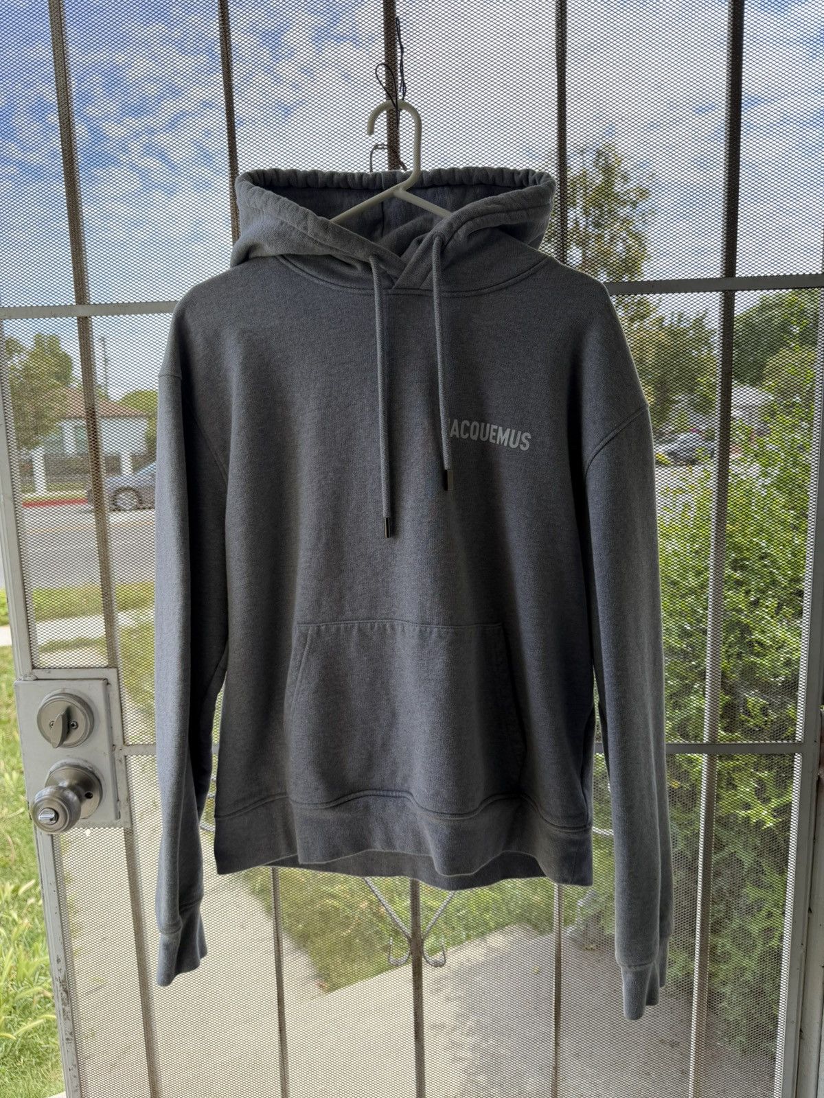 Jacquemus Jacquemus Gray Hoodie Small Size US S / EU 44-46 / 1 - 1 Thumbnail