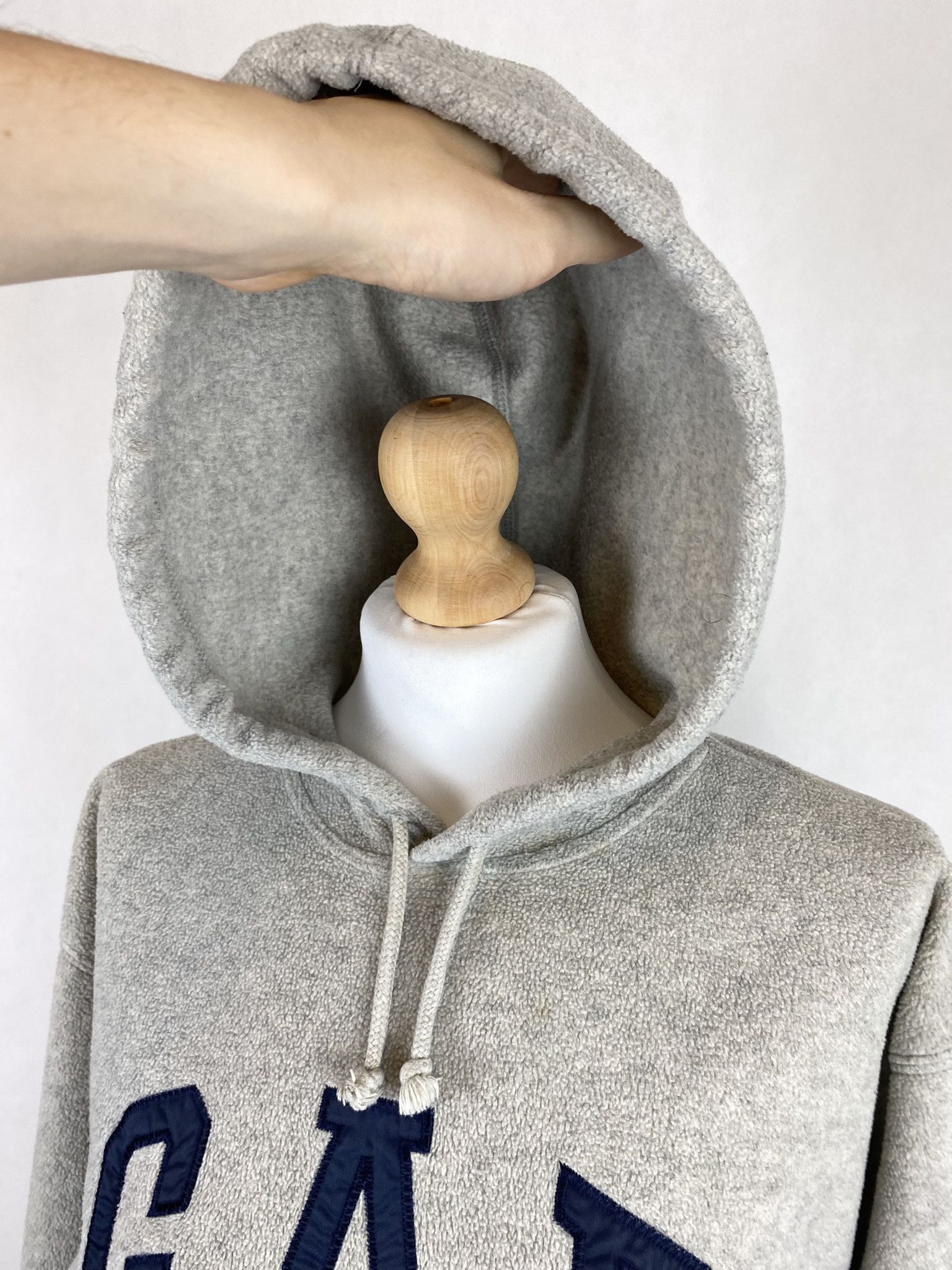Gap gap hoodie fleece big logo spellout sweatshirt Size US M / EU 48-50 / 2 - 7 Thumbnail