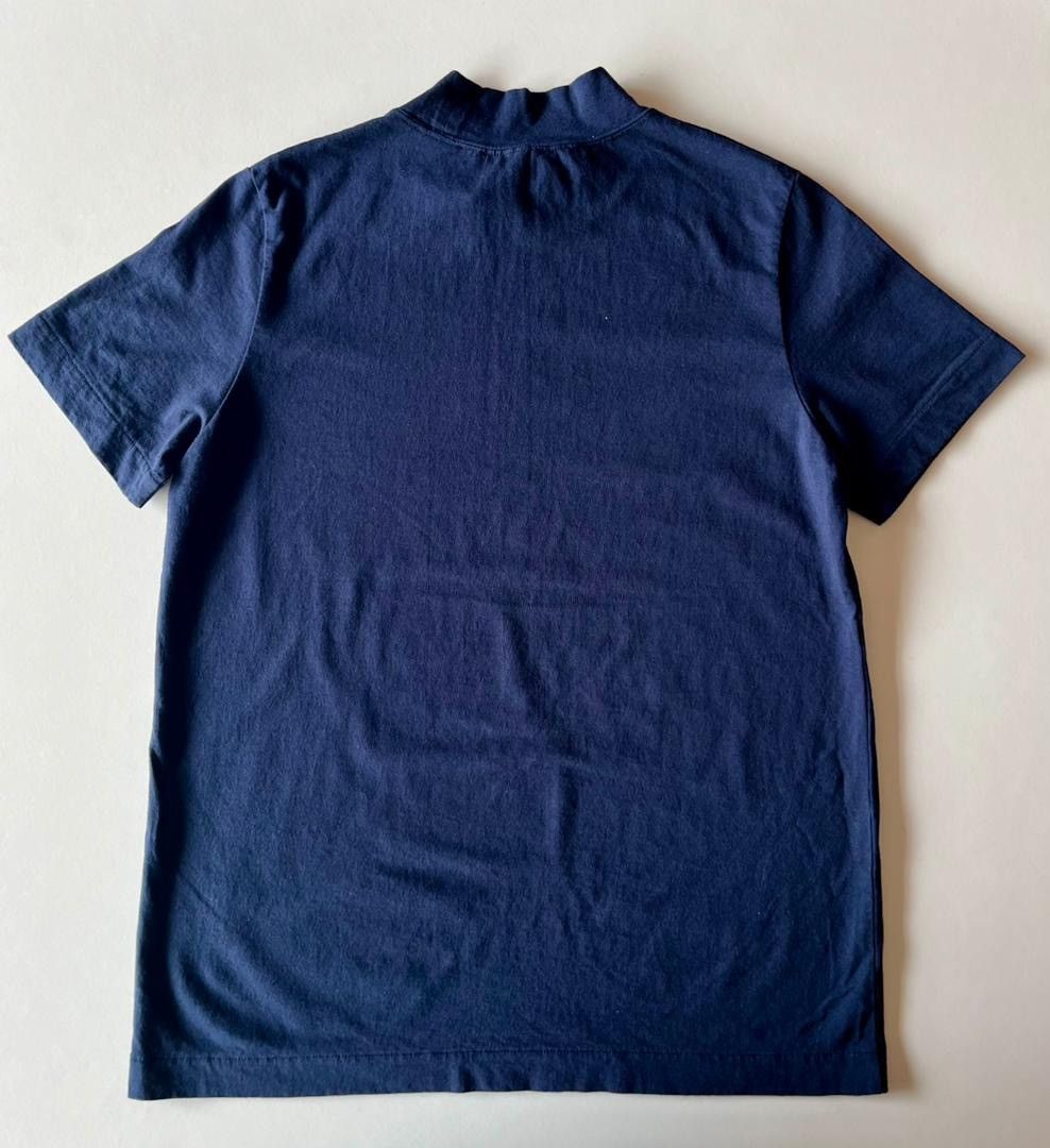 A.P.C. A.P.C Rue Madame Paris Navy Blue Tee Size S / US 4 / IT 40 - 2 Thumbnail