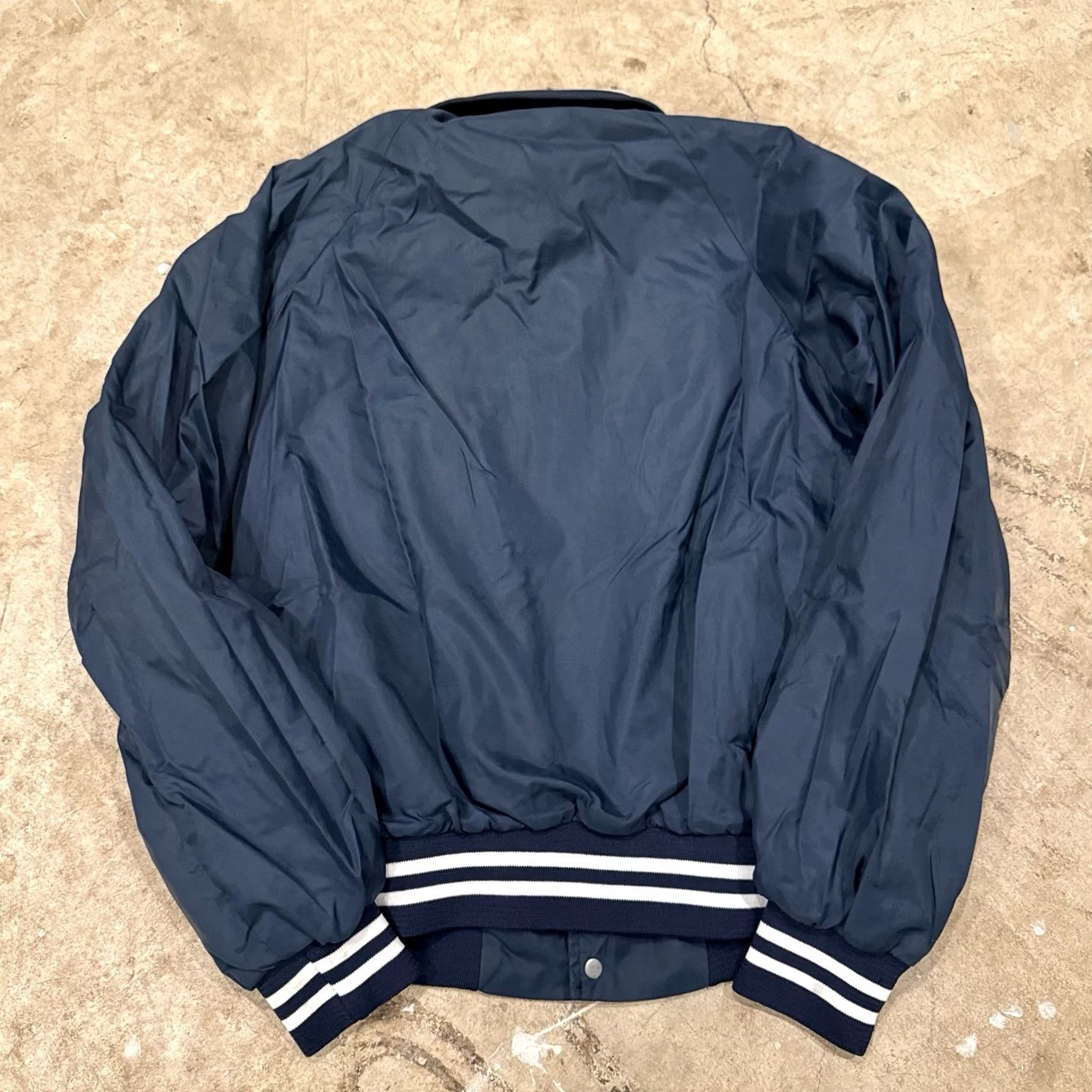 Logo 7 VINTAGE Zebco Fishing Jacket Zebco Logo 80s Windbreaker Button Up jacket S Blue Polyester Outdoor Mens Size US S / EU 44-46 / 1 - 2 Thumbnail