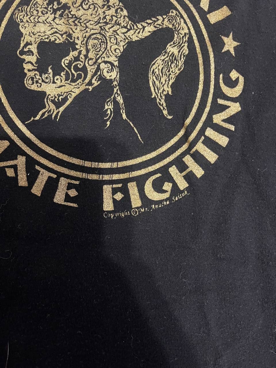 Vintage vintage Muay Thai ultimatum fighting human fights sleeveless Size US L / EU 52-54 / 3 - 5 Thumbnail