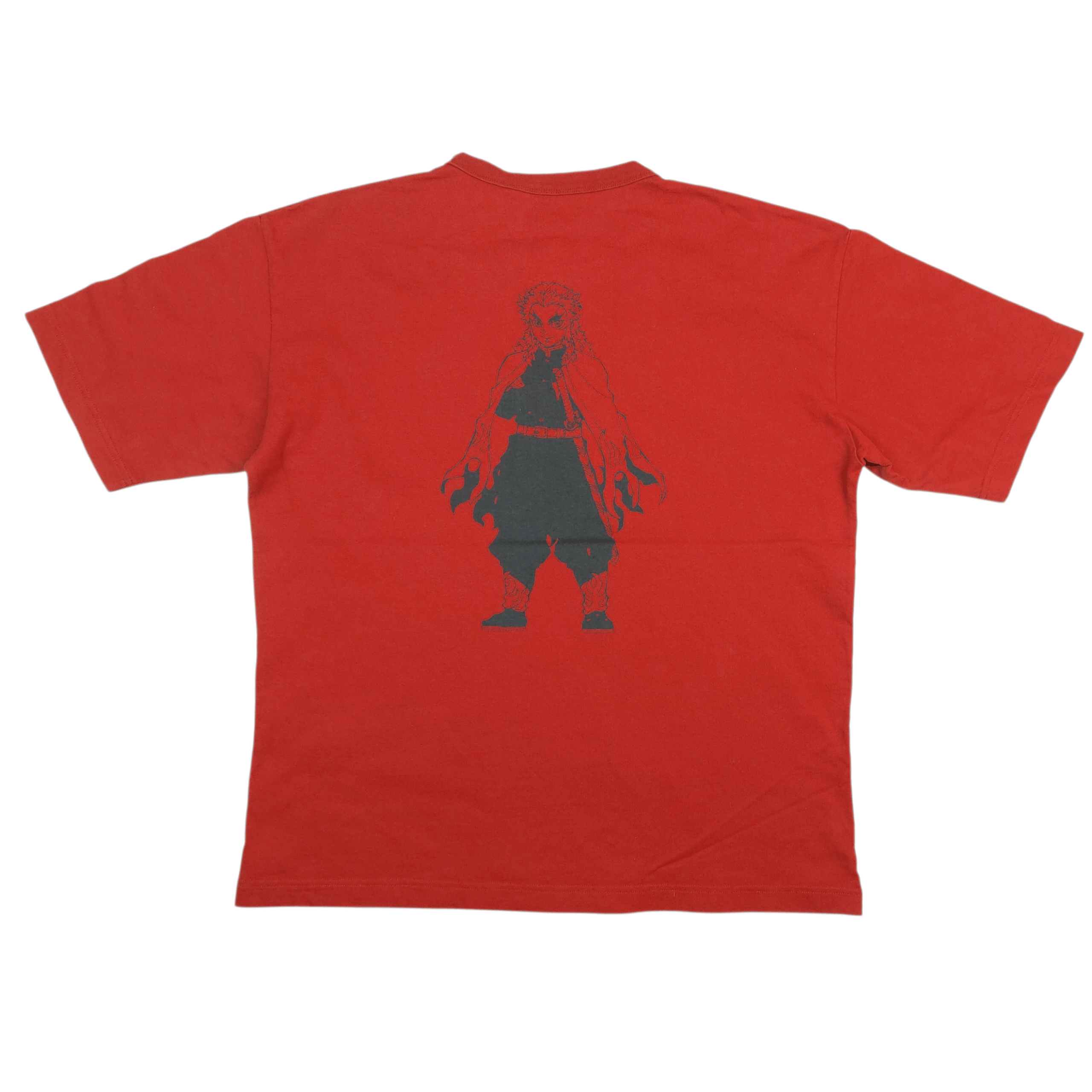 Anime Demon Slayer Kimetsu no Yaiba X GU Rengoku Embroidery TEE Size US L / EU 52-54 / 3 - 3 Thumbnail