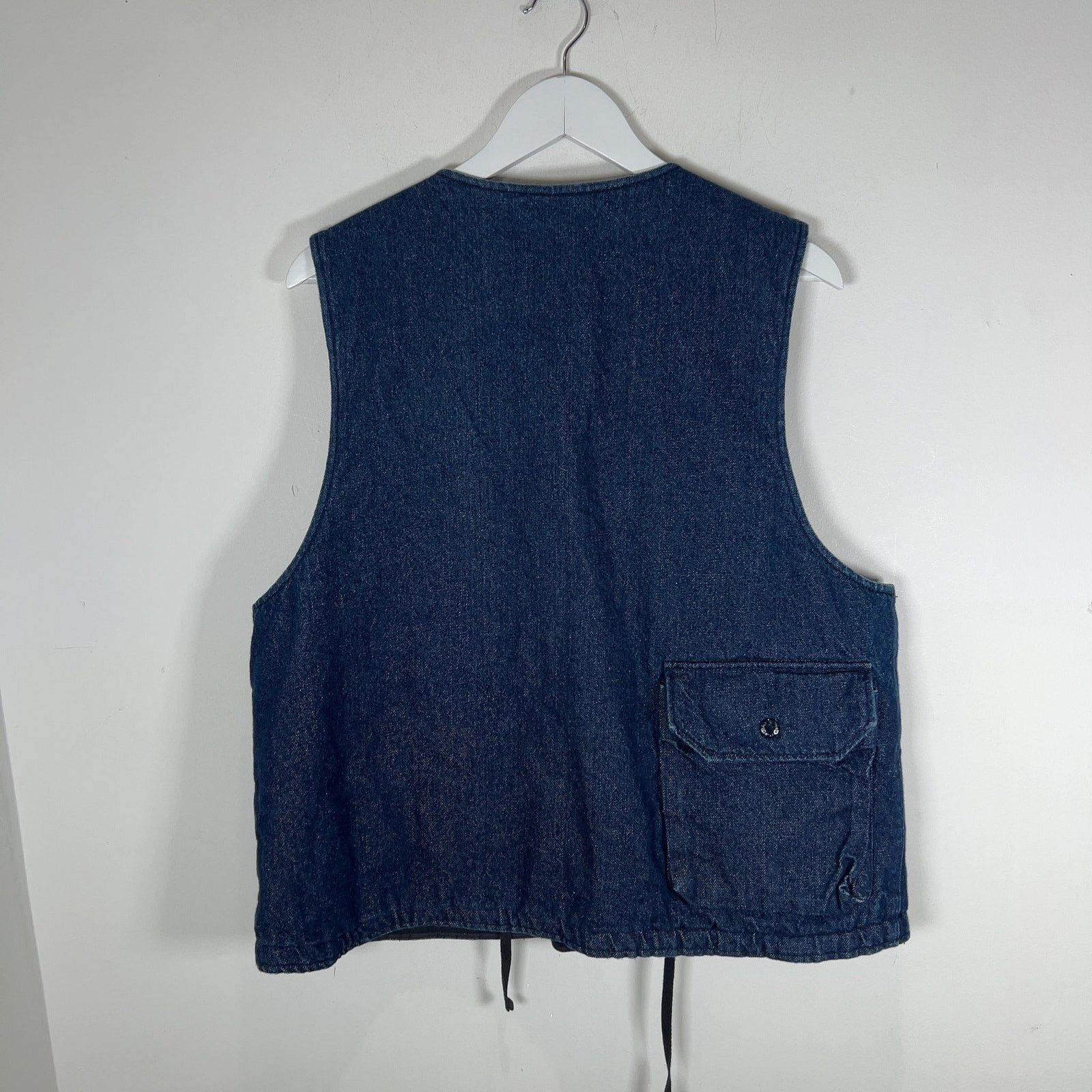 Engineered Garments Engineered Garments Denim Cargo Vest Size US L / EU 52-54 / 3 - 4 Thumbnail