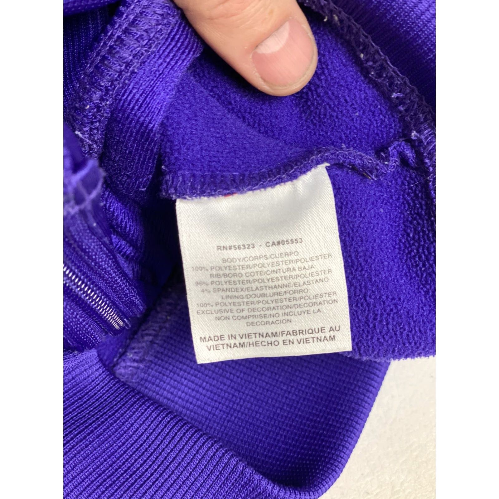 Nike Nike Therma Fit Hoodie Jacket S Purple Gold Full Zip Hooded Sweatshirt Womens Size S / US 4 / IT 40 - 6 Thumbnail