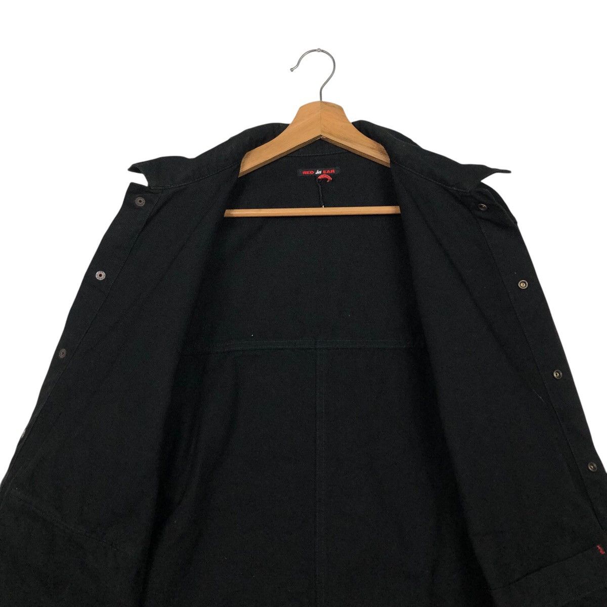 Japanese Brand 📌Vintage Chore Work Jacket Duck Canvas Red Ear Issey Miyake Size US M / EU 48-50 / 2 - 15 Thumbnail