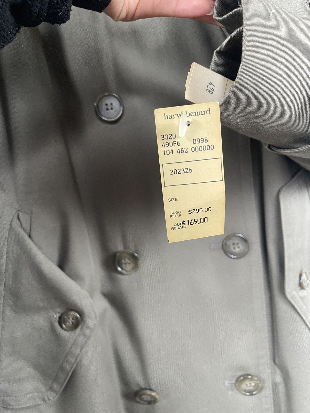 Harve Benard Deadstock Trench Coat with Removable liner Size US L / EU 52-54 / 3 - 4 Thumbnail
