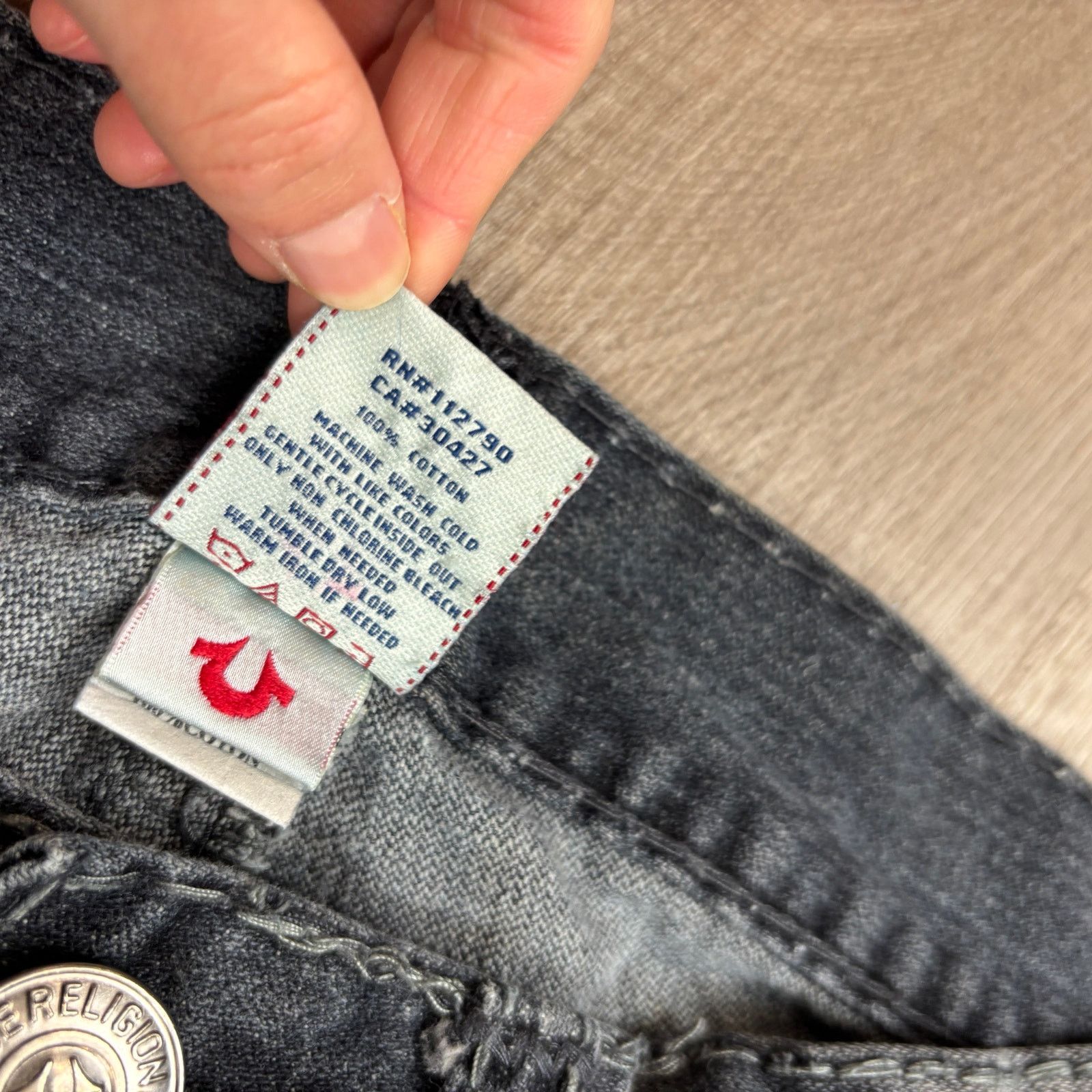 True Religion True Religion Ricky Super T Jeans Men's 32x33 Made in USA Size US 32 / EU 48 - 10 Thumbnail