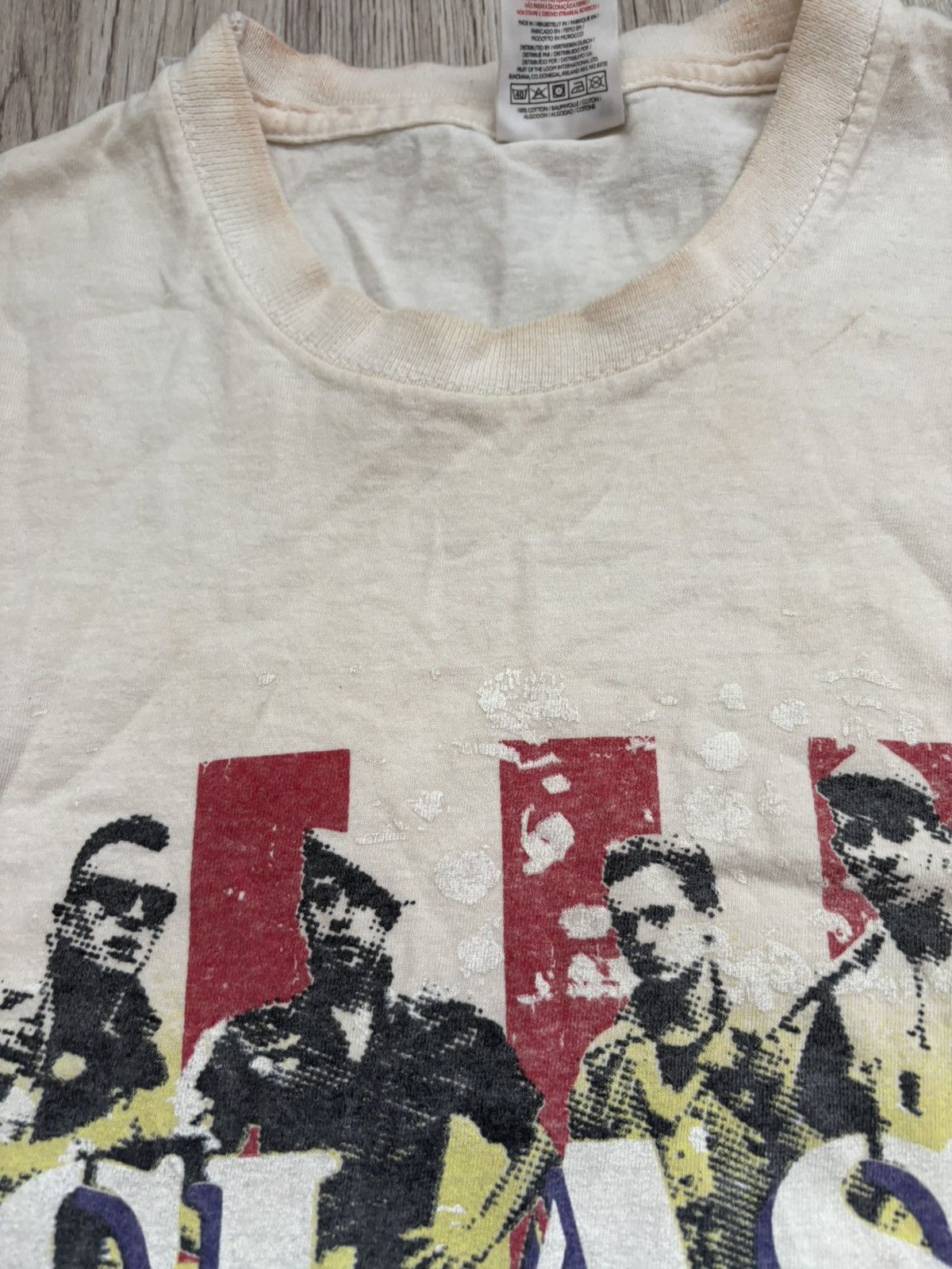 Fruit Of The Loom The Clash “Live at Shea Stadium” Cut-Off Sleeveless (2008 ) Size US S / EU 44-46 / 1 - 18 Thumbnail