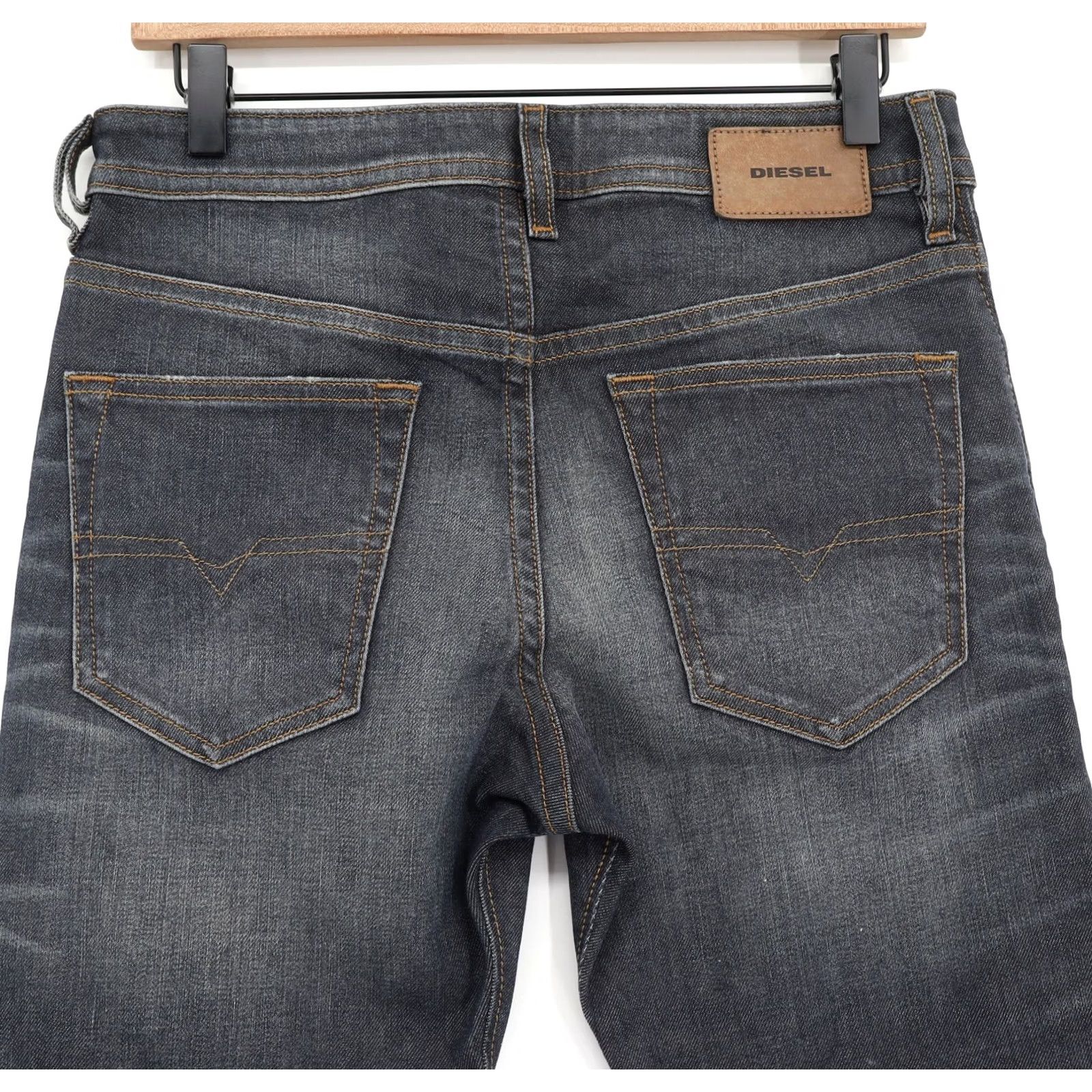 Diesel Diesel Buster Jeans Slim Regular Black 28X32 Denim Cotton Elastane 5-Pocket Mens Jeans Size US 28 / EU 44 - 4 Thumbnail