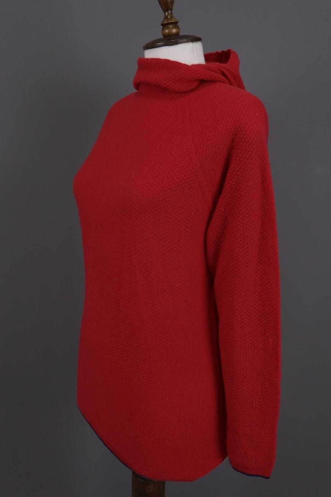 Patagonia Patagonia Red Lagenlook Turtle Neck Hooded Jacket Size M Size M / US 6-8 / IT 42-44 - 5 Thumbnail