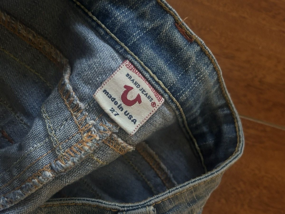 True Religion True Religion Vintage Bootcut Jeans Size 27" / US 4 / IT 40 - 5 Thumbnail