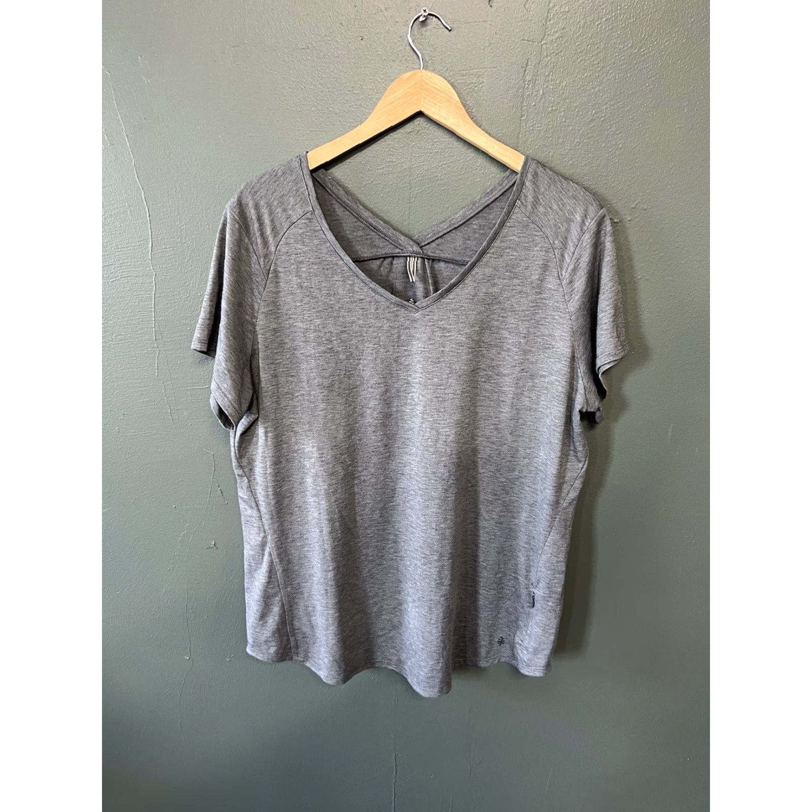 Royal Robbins Royal Robbins T-Shirt Womens Gray Short Sleeve Round Neck XL Size XL / US 12-14 / IT 48-50 - 2 Thumbnail