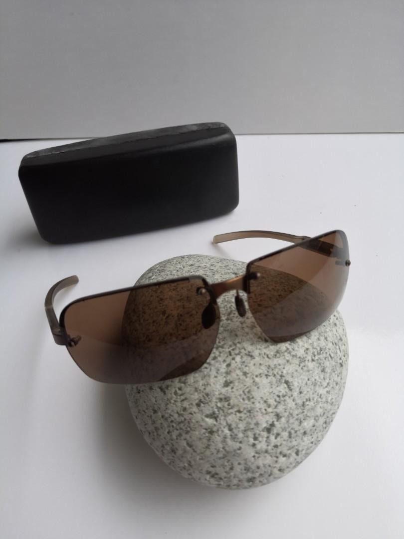 image of Prada Vintage Square Shape Sunglasses in Black, Women's
