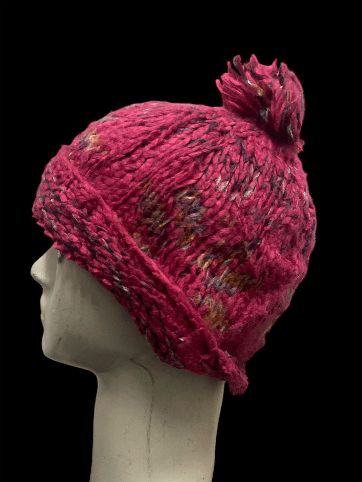 Japanese Brand × Vintage Beanie Hats Punk Bondage Style Size ONE SIZE - 2 Thumbnail