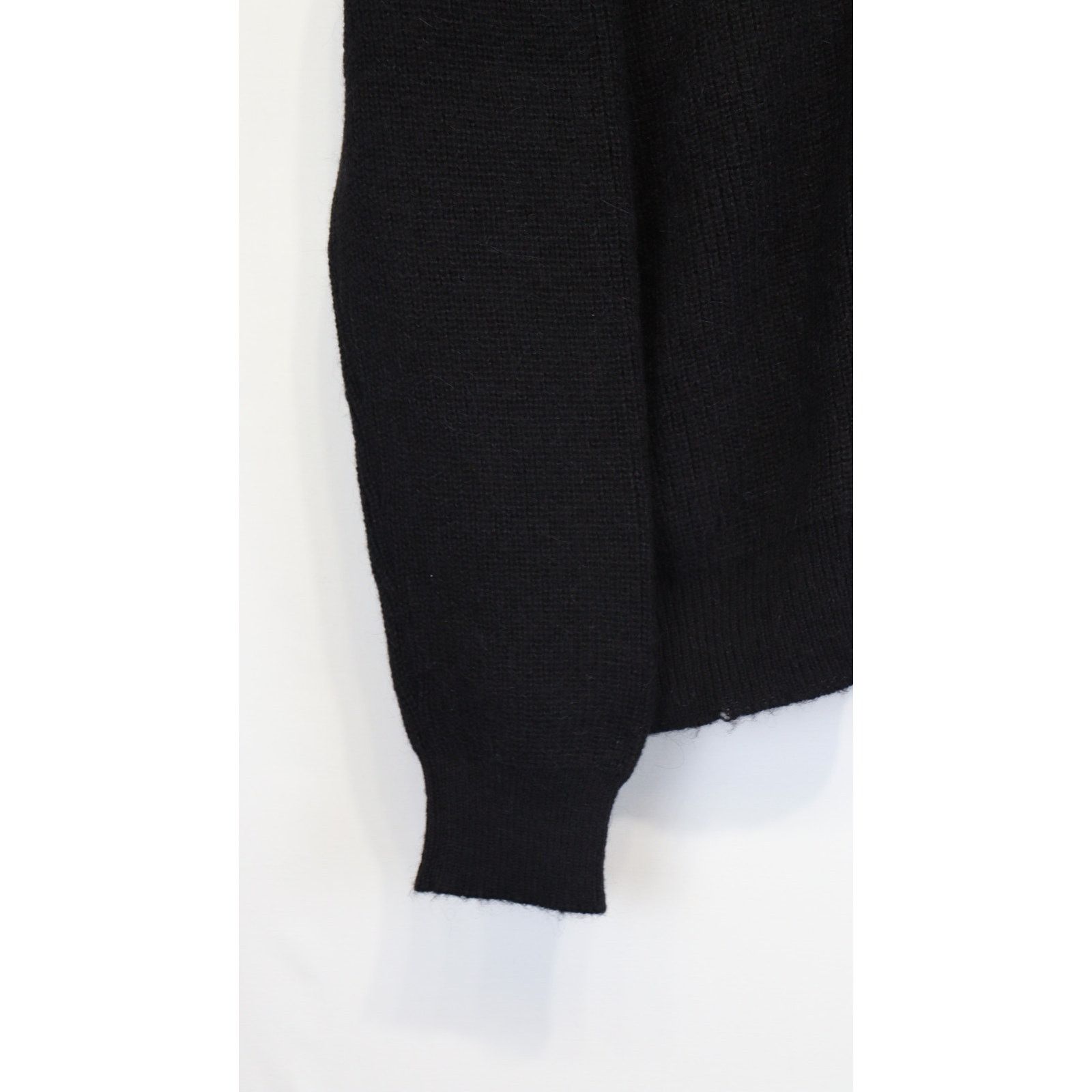 Maison Margiela o1rshd1 Cardigan Destroyed in Black Size US L / EU 52-54 / 3 - 5 Thumbnail