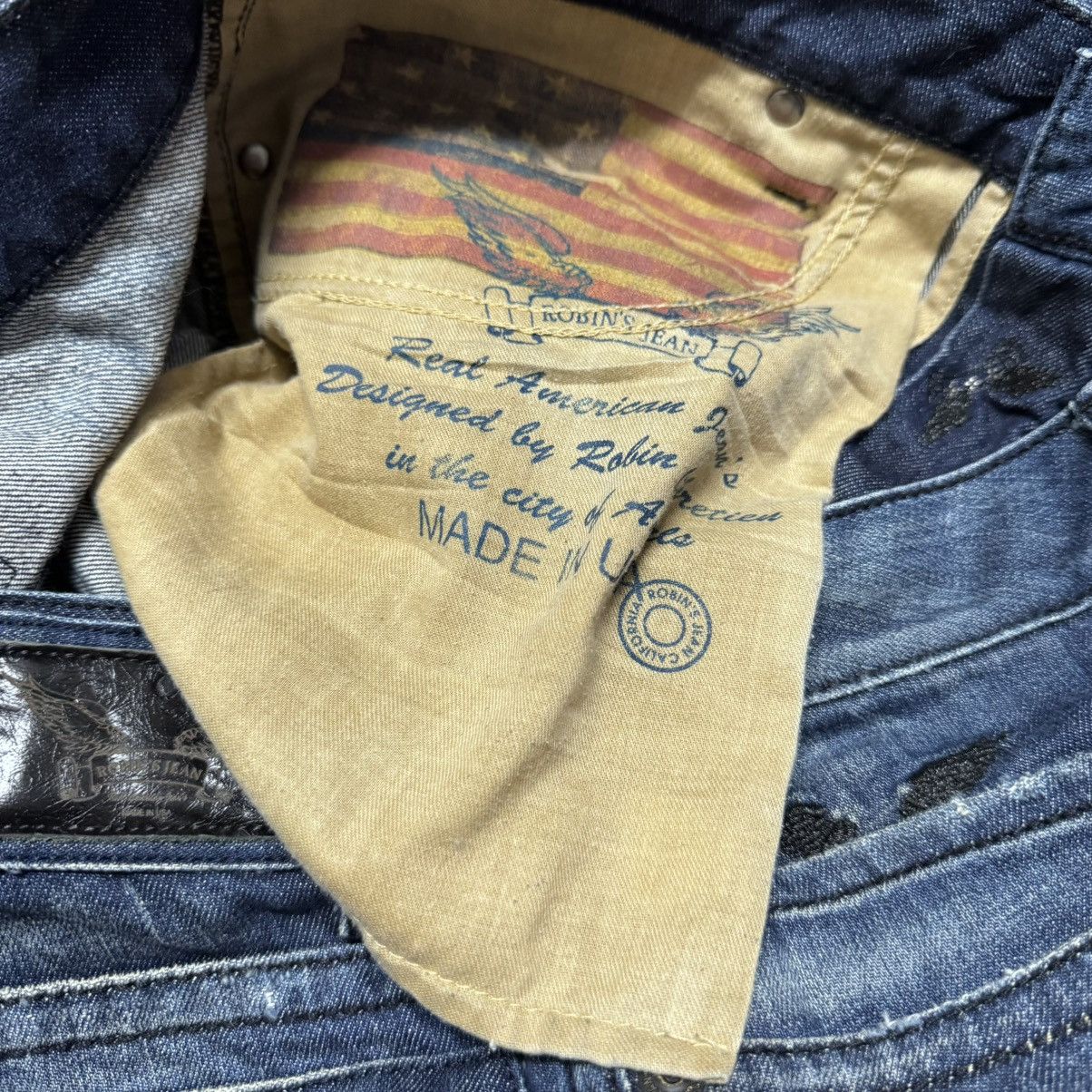 Robins Jeans Robins Jeans R Pocket Denim Jeans Size US 34 / EU 50 - 20 Thumbnail