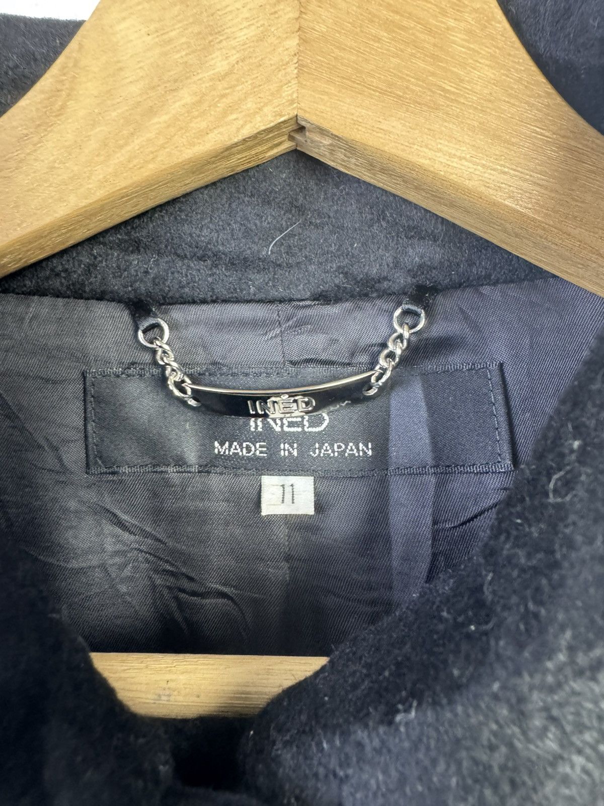 Japanese Brand Ined By Yohji Yamamoto Coat Jacket Size ONE SIZE - 3 Thumbnail