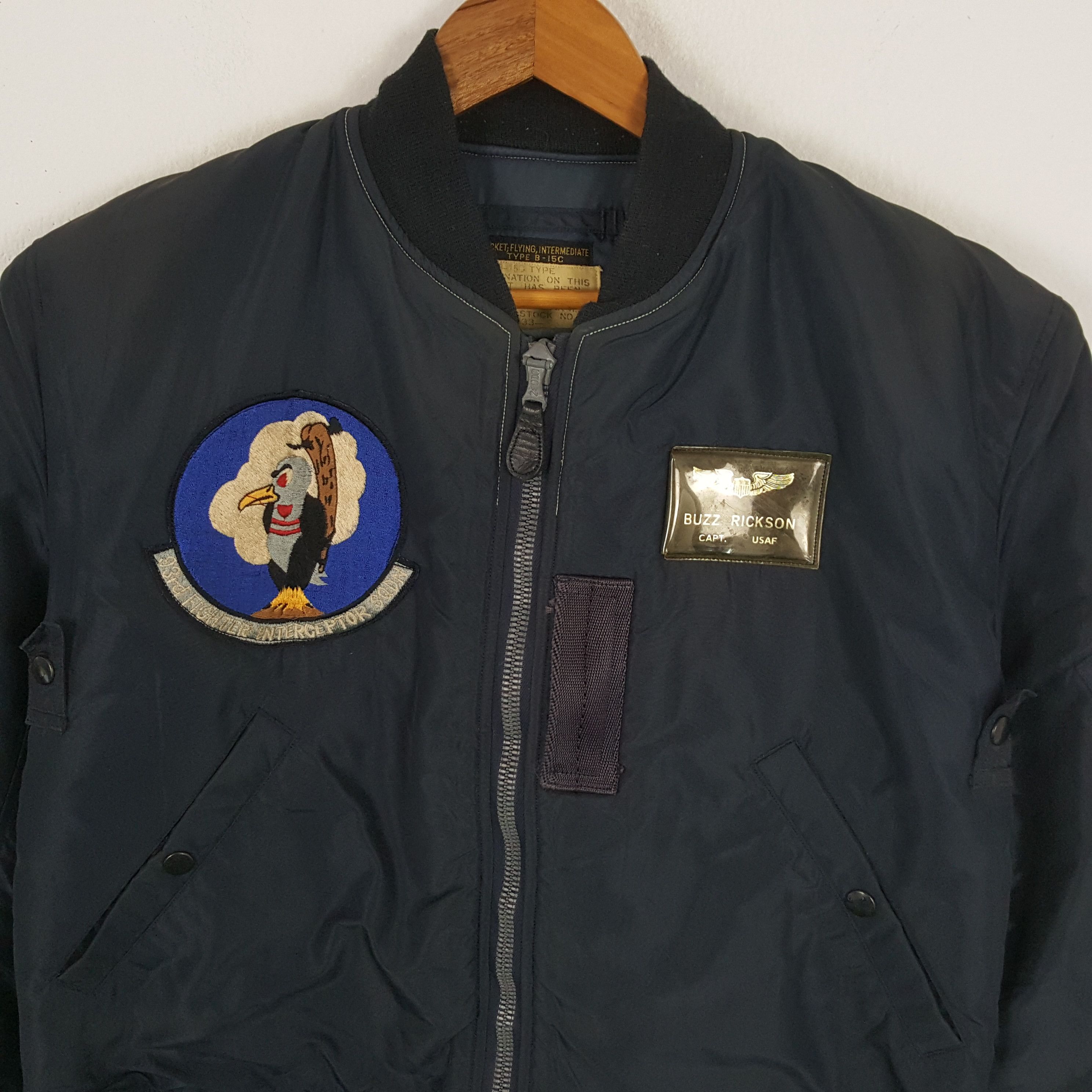 Buzz Rickson's × Vintage Vintage U.S AIRFORCE Buzz Rickson Style Brand Jacket Size US L / EU 52-54 / 3 - 2 Thumbnail