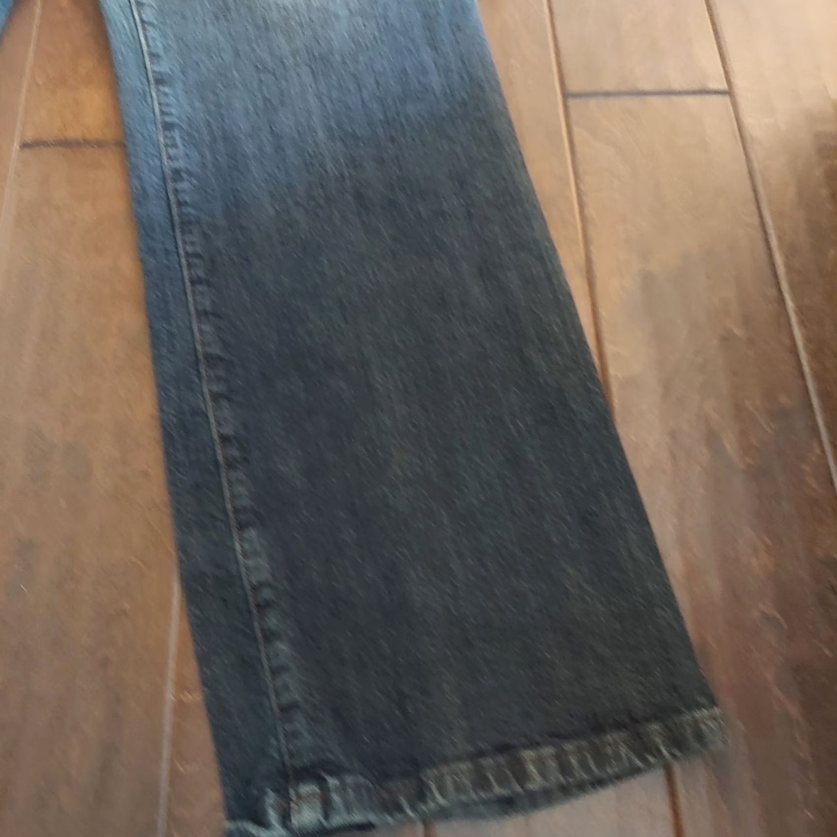 Denime Venezia Jeans Bootcut Denim Blue Stretch Womens Size 5 Tall High Rise Buttons Zipper Hipster Winter Spring Summer Fall Fashion B492 Size 27" / US 4 / IT 40 - 5 Thumbnail