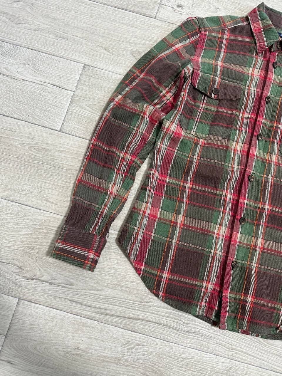 Polo Ralph Lauren Ralph Lauren Flannel Plaid Shirt Tartan Corduroy Elbow 8 Size US XS / EU 42 / 0 - 3 Thumbnail