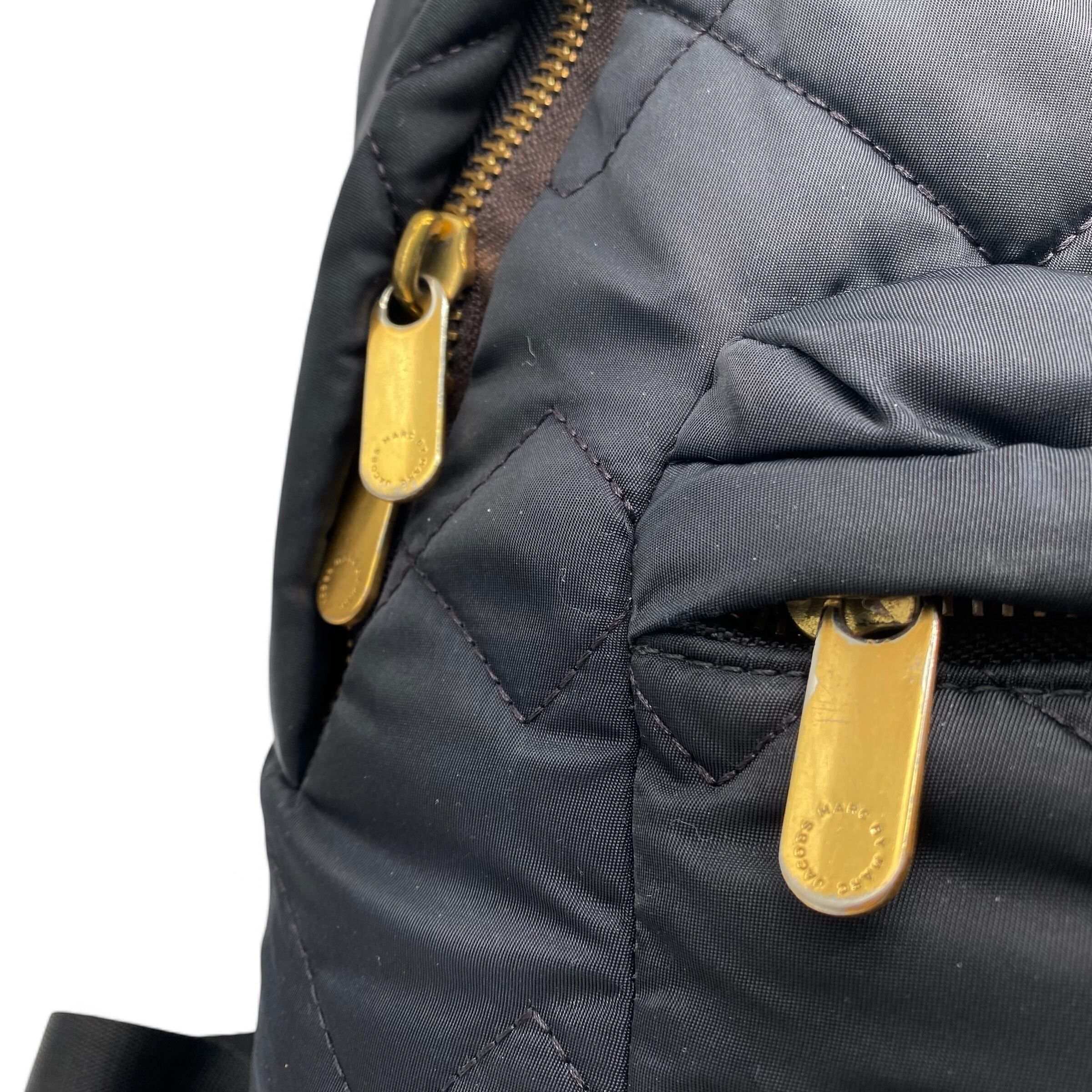 Marc Jacobs Marc Jacobs Quilting Nylon Backpack Black Size ONE SIZE - 4 Thumbnail
