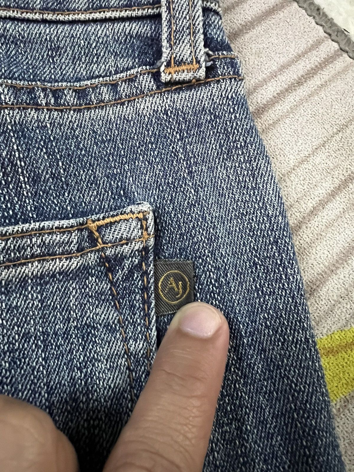 If Six Was Nine × Japanese Brand WOW JEANS FLARE MADE IN JAPAN VERY NICE Size US 27 - 5 Thumbnail