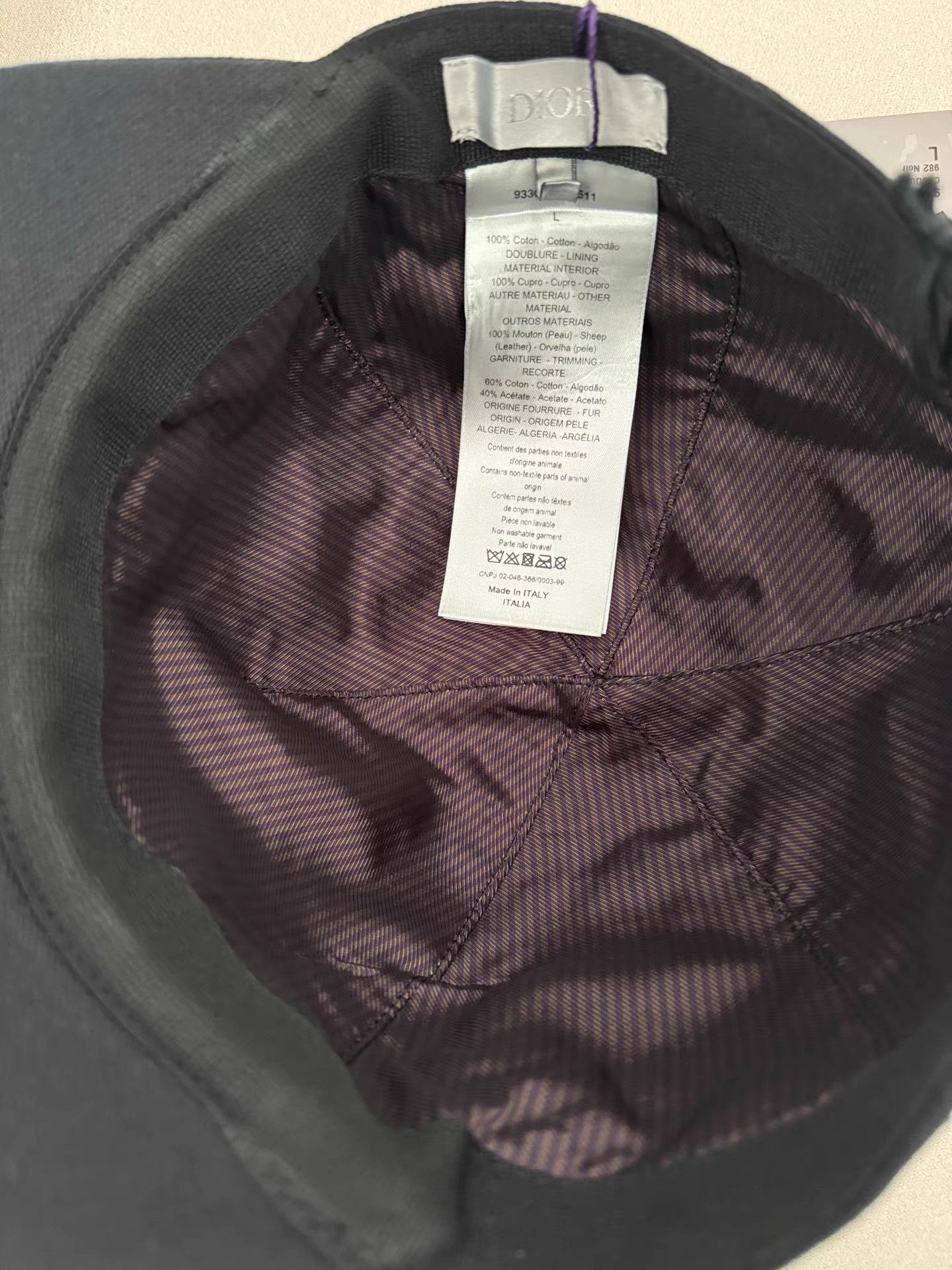 Dior Dior x KAWS Bee Embroidered Baseball Cap K6 Size ONE SIZE - 7 Thumbnail