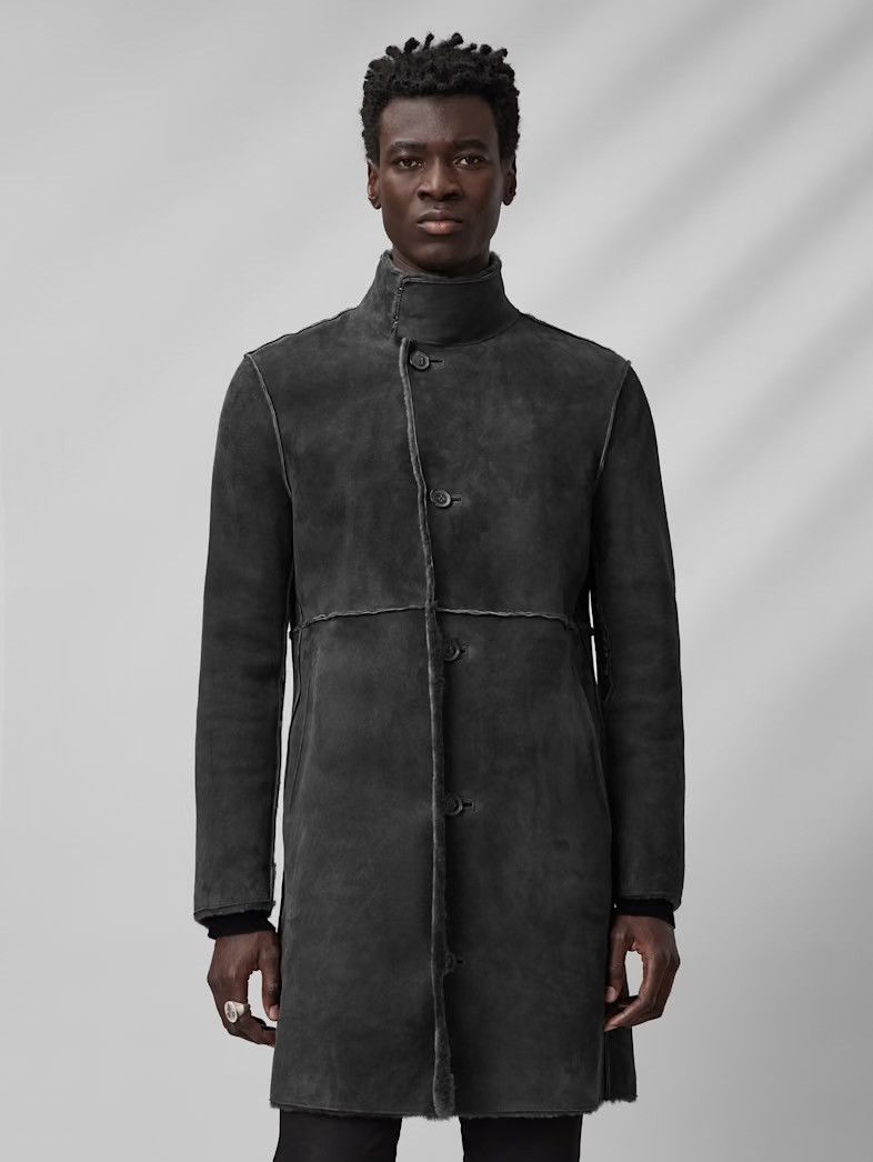 John Varvatos Ellwood Shearling Coat EU 54 USA 44 Size US L / EU 52-54 / 3 - 6 Thumbnail