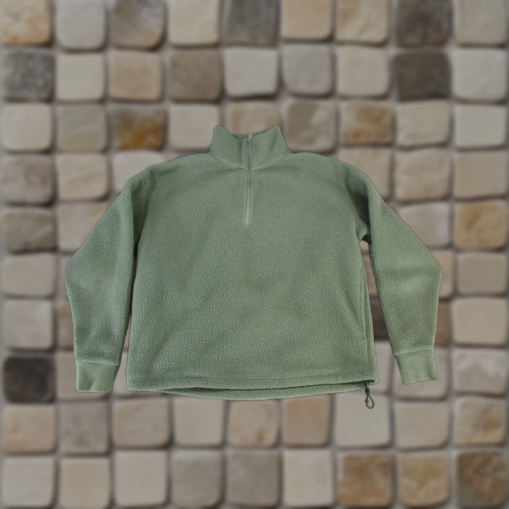 Everlane Everlane Jacket Womens XS Green Fleece Size XS / US 0-2 / IT 36-38 - 1 Thumbnail