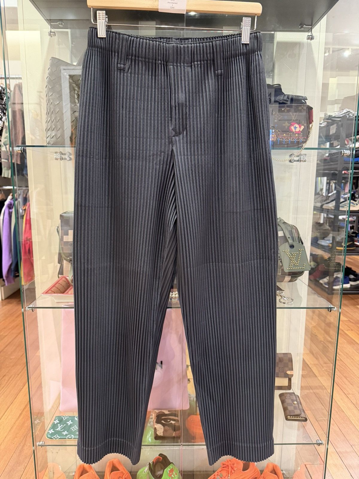 Issey Miyake Issey Miyake Pleated Pants - Grey Size US 30 / EU 46 - 1 Thumbnail